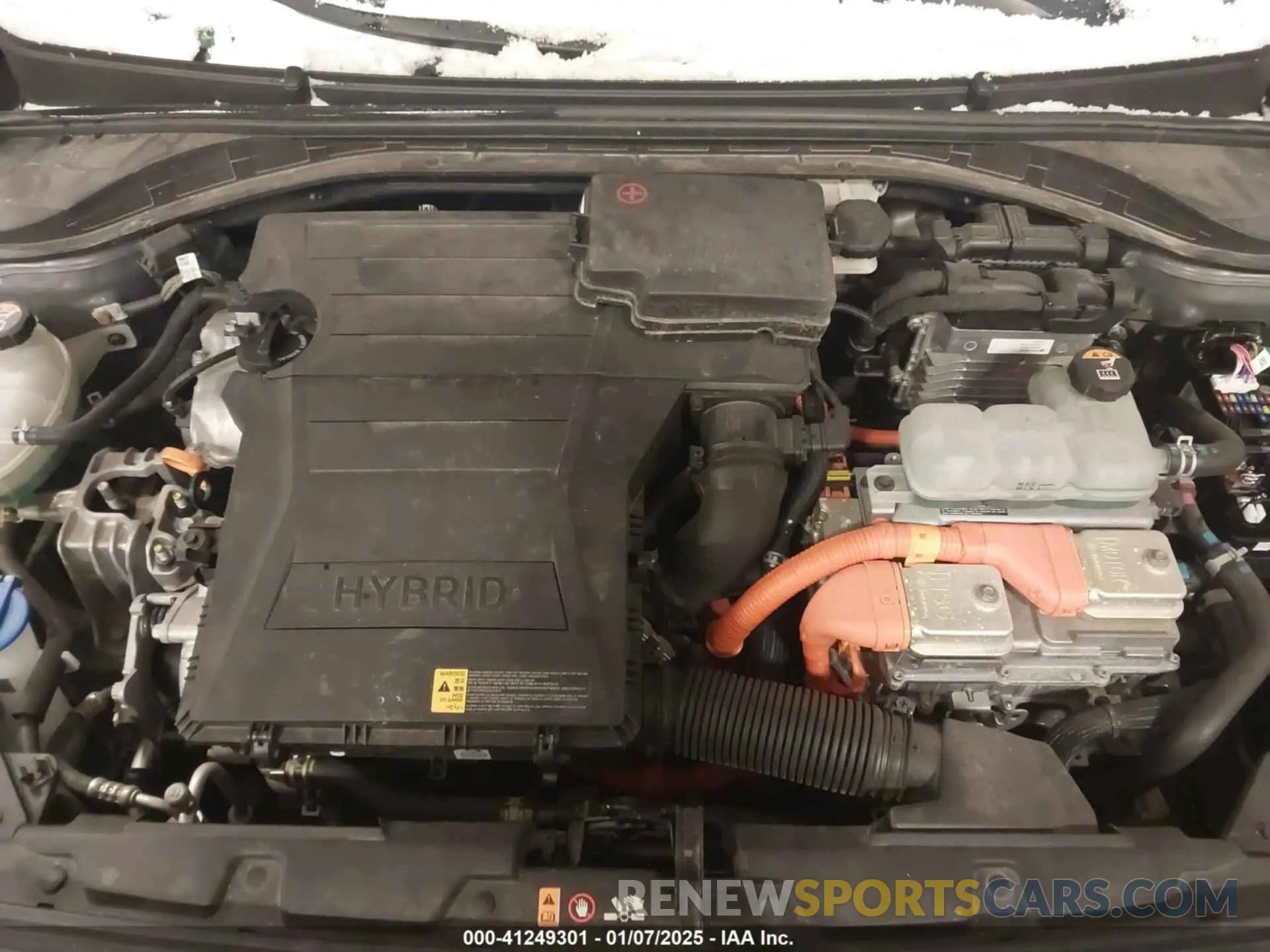 10 Photograph of a damaged car KMHC85LC1LU203268 HYUNDAI IONIQ HYBRID 2020