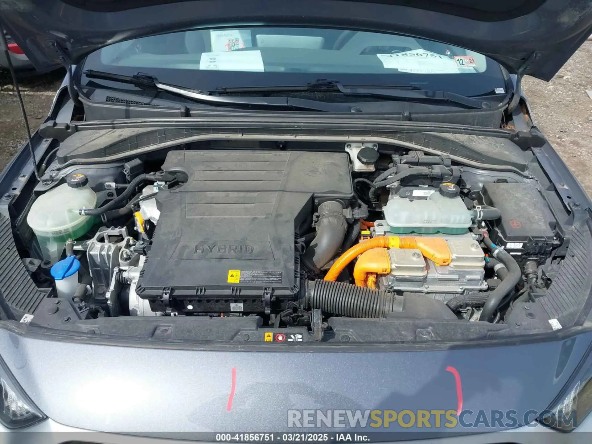 10 Photograph of a damaged car KMHC85LC4LU207699 HYUNDAI IONIQ HYBRID 2020