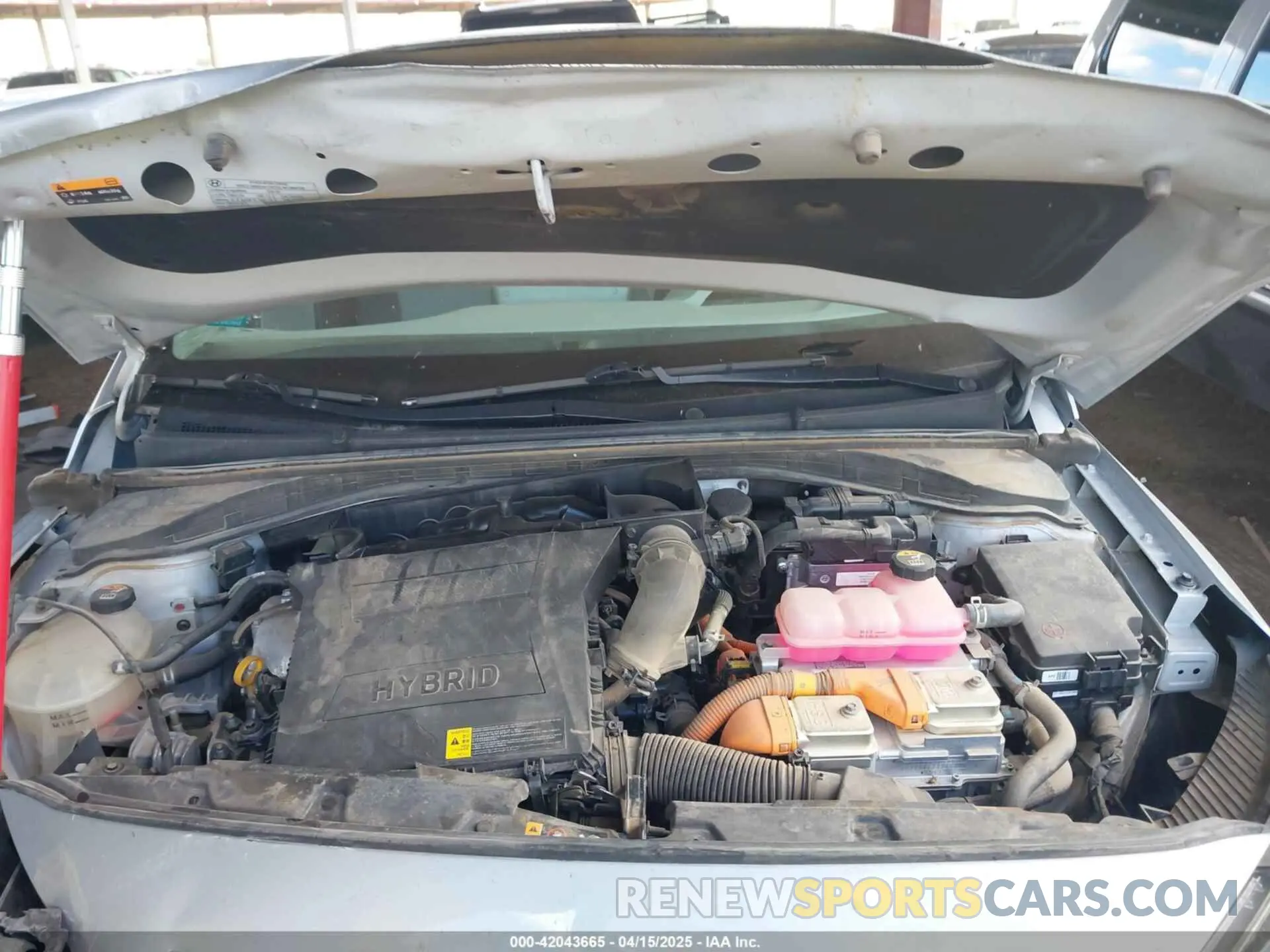 10 Photograph of a damaged car KMHC85LC9LU240200 HYUNDAI IONIQ HYBRID 2020