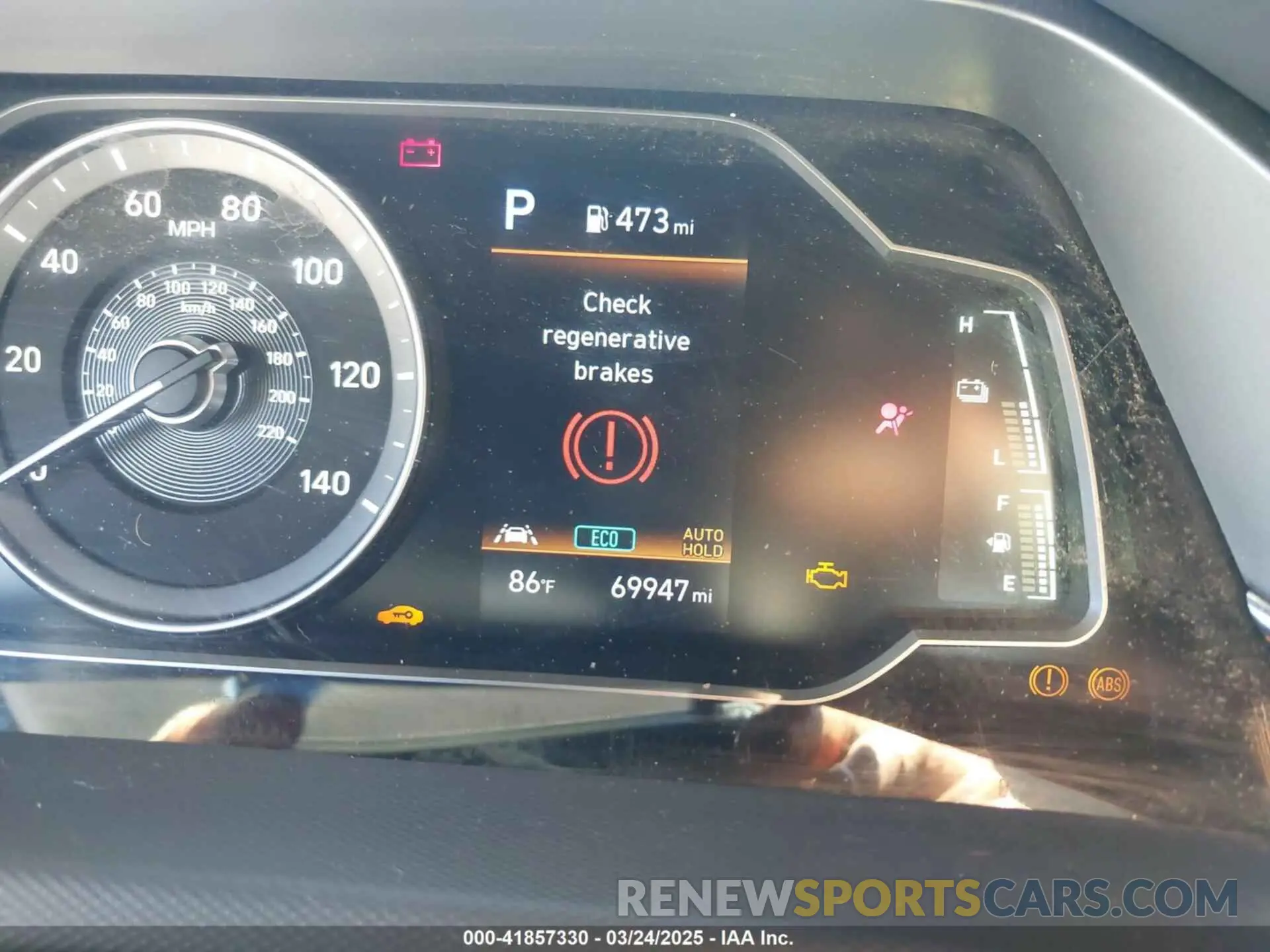 16 Photograph of a damaged car KMHC65LC8MU261689 HYUNDAI IONIQ HYBRID 2021