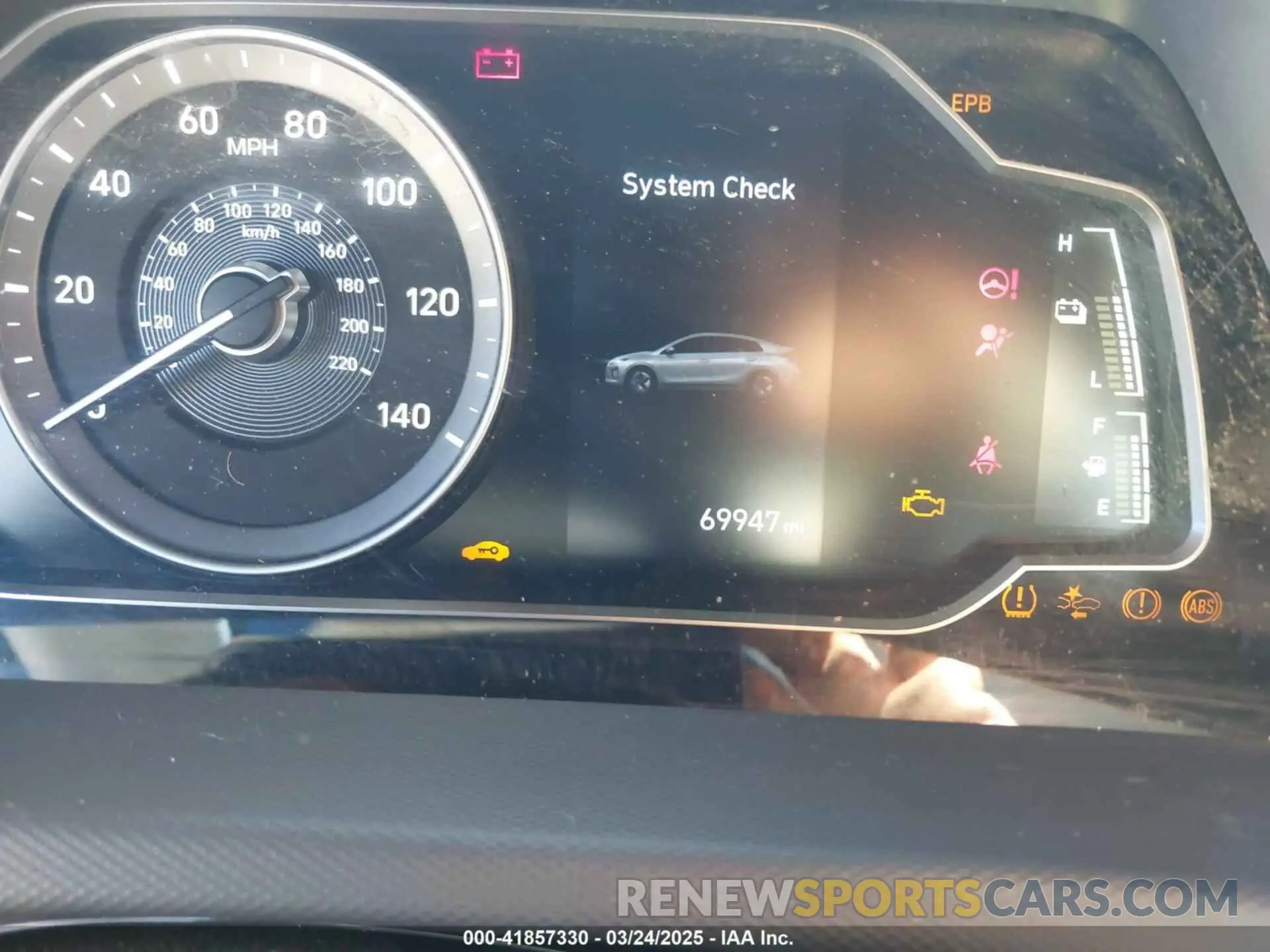 7 Photograph of a damaged car KMHC65LC8MU261689 HYUNDAI IONIQ HYBRID 2021