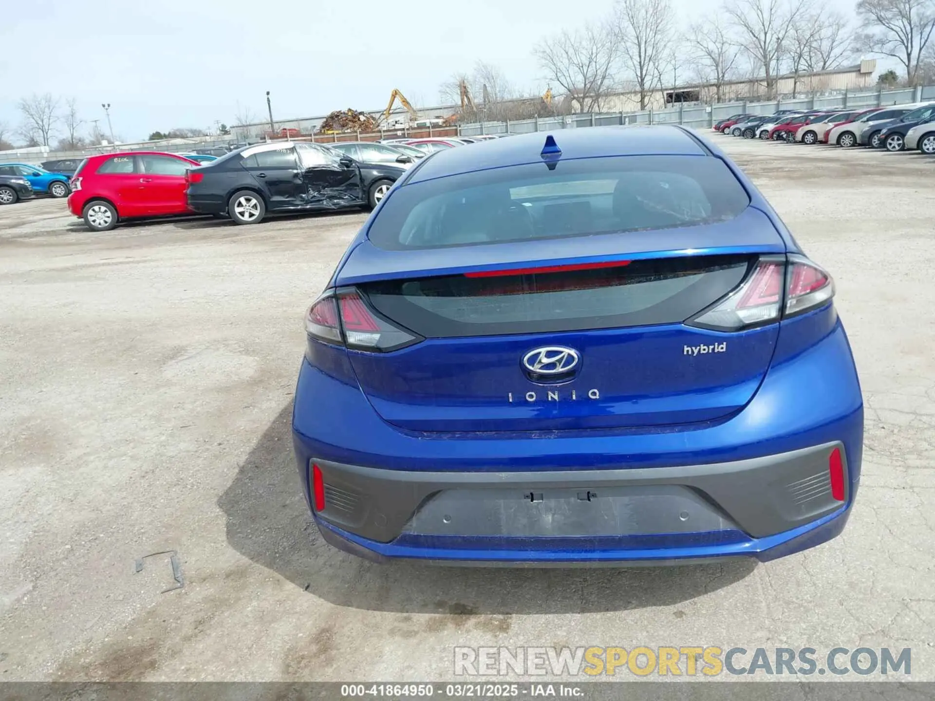 16 Photograph of a damaged car KMHC05LC2NU273680 HYUNDAI IONIQ HYBRID 2022