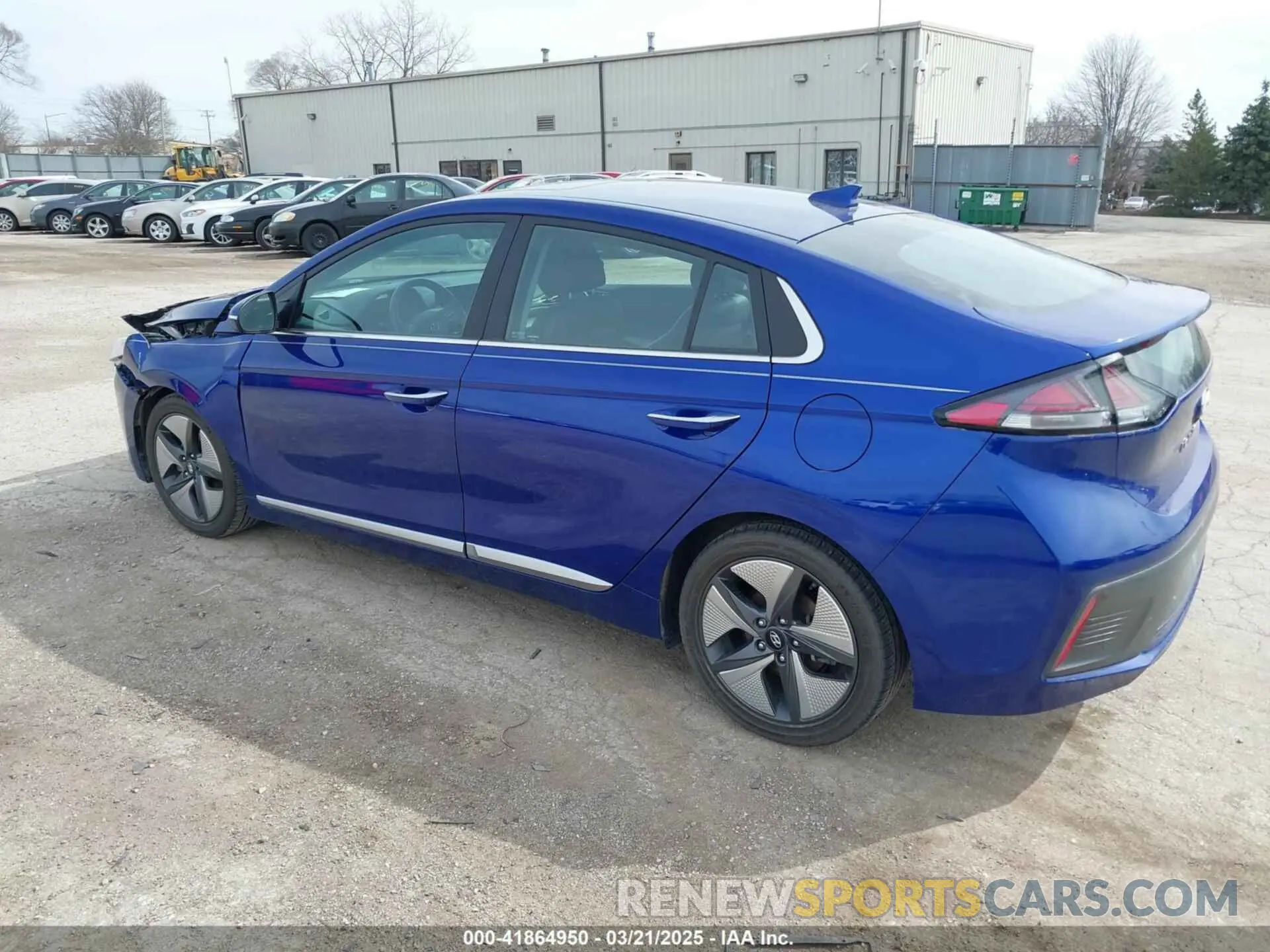 3 Photograph of a damaged car KMHC05LC2NU273680 HYUNDAI IONIQ HYBRID 2022