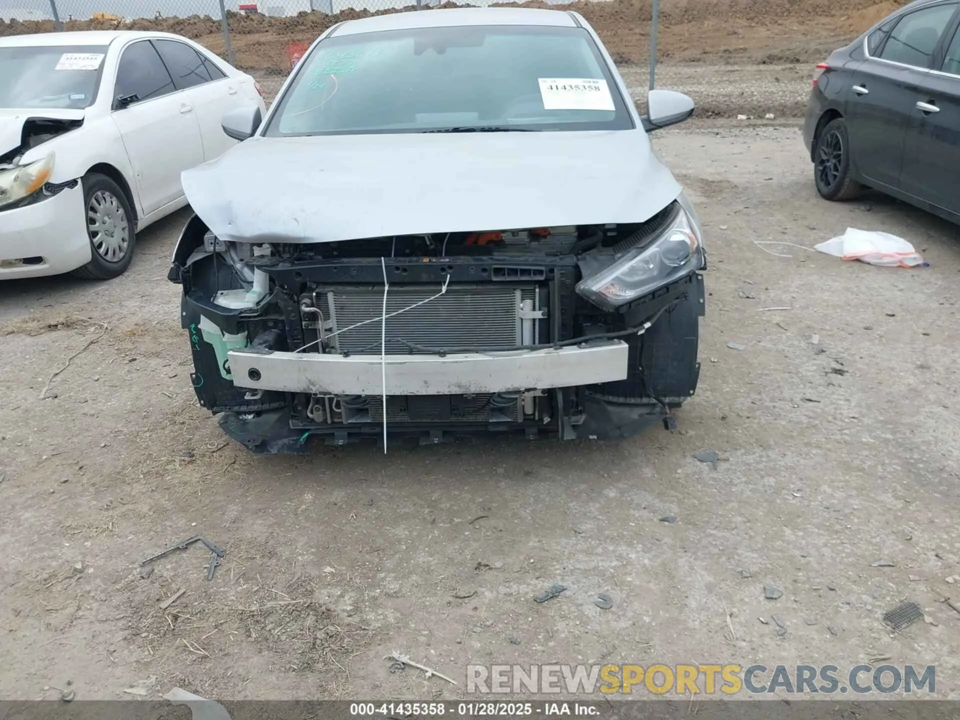 6 Photograph of a damaged car KMHC65LCXNU266510 HYUNDAI IONIQ HYBRID 2022