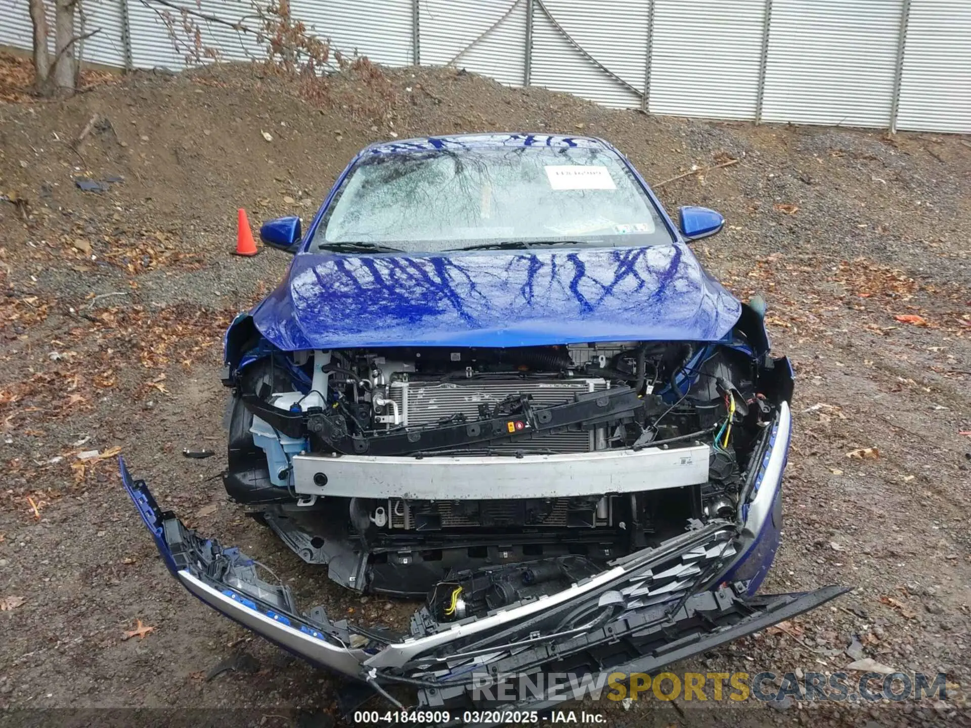 13 Photograph of a damaged car KMHC75LC3NU269519 HYUNDAI IONIQ HYBRID 2022