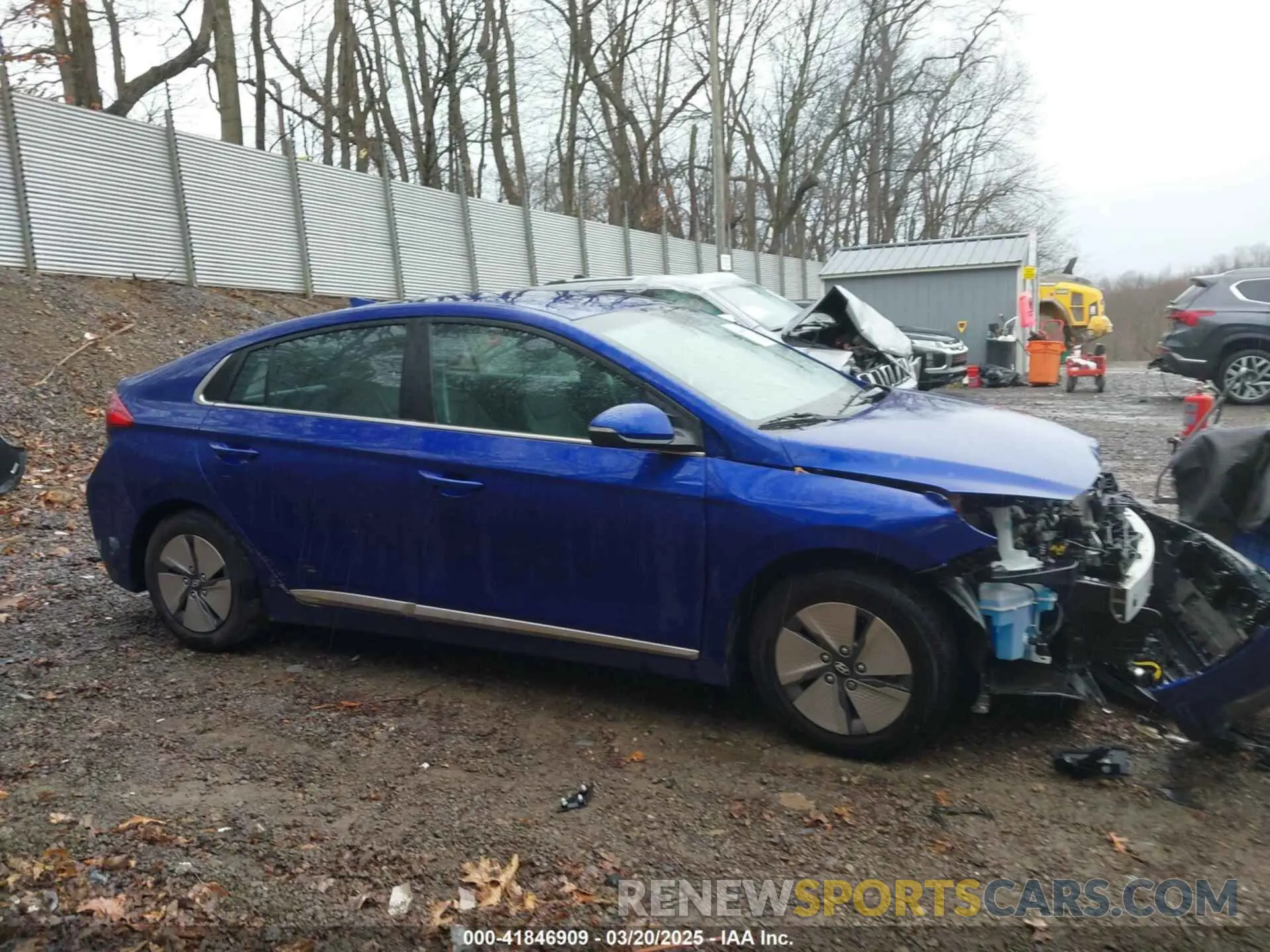 14 Photograph of a damaged car KMHC75LC3NU269519 HYUNDAI IONIQ HYBRID 2022