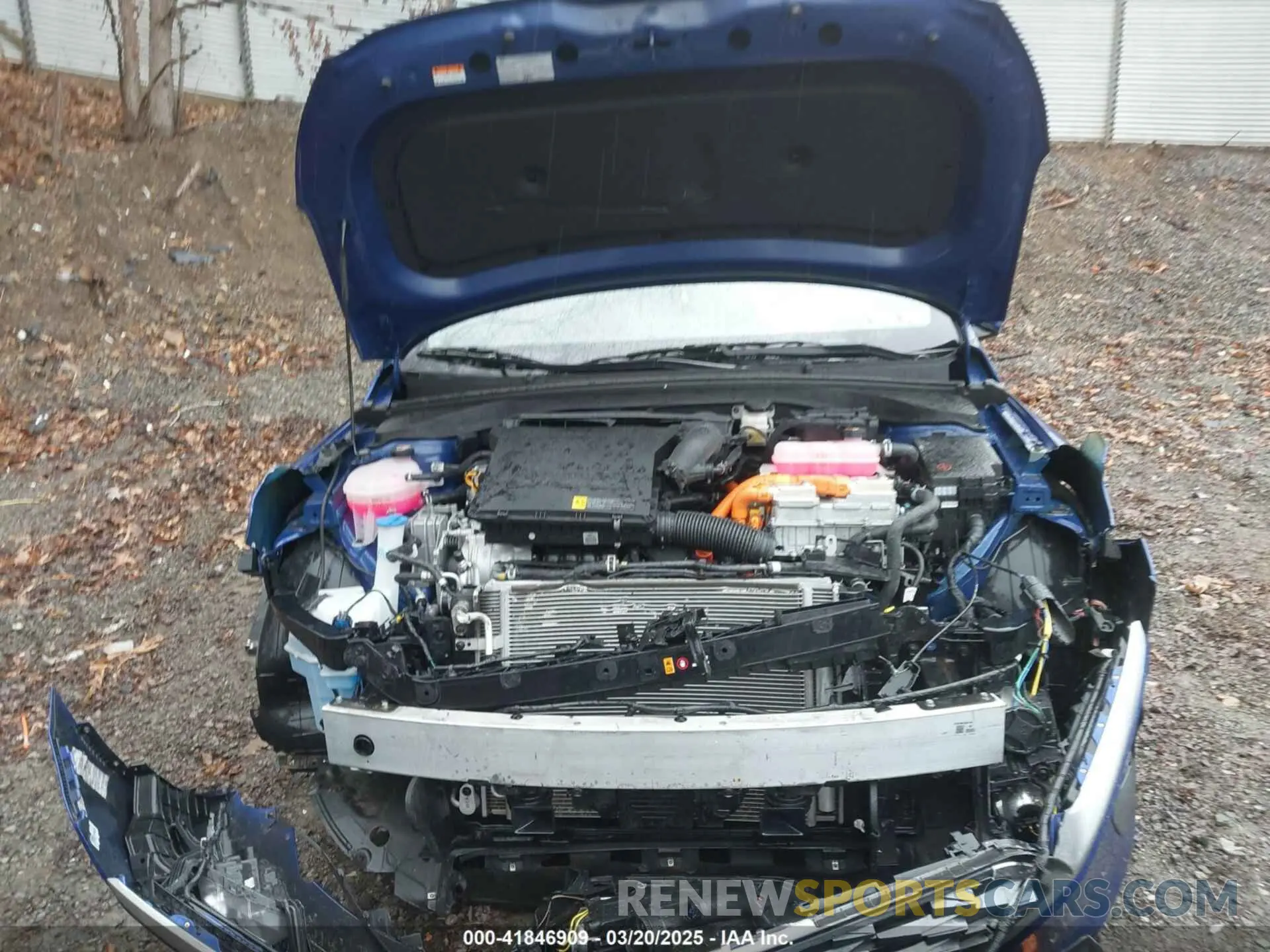 6 Photograph of a damaged car KMHC75LC3NU269519 HYUNDAI IONIQ HYBRID 2022