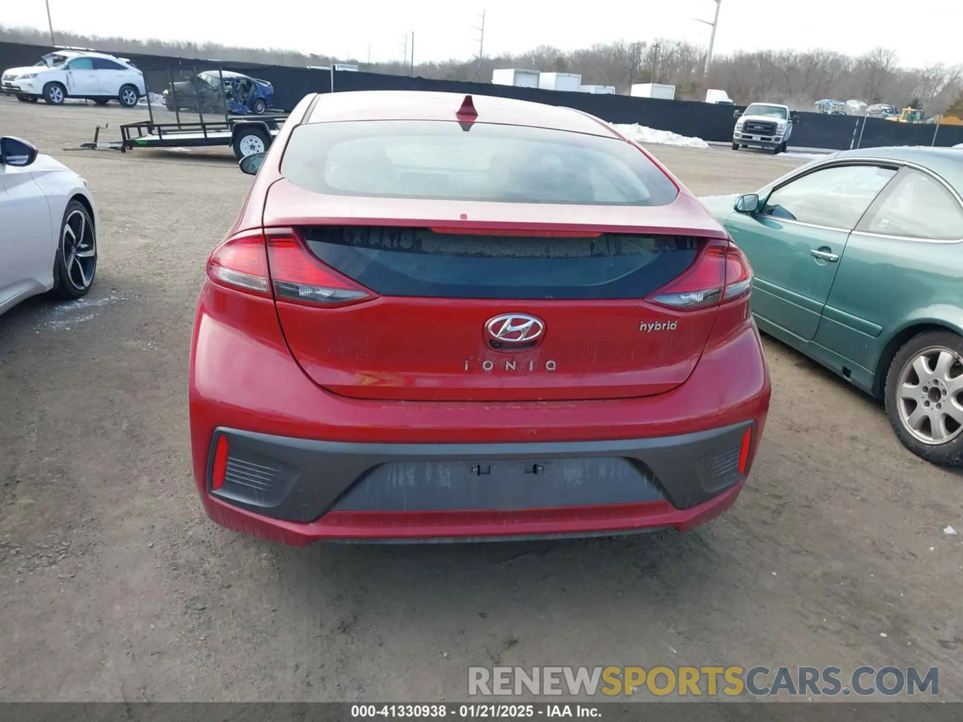 16 Photograph of a damaged car KMHC75LC3NU279659 HYUNDAI IONIQ HYBRID 2022