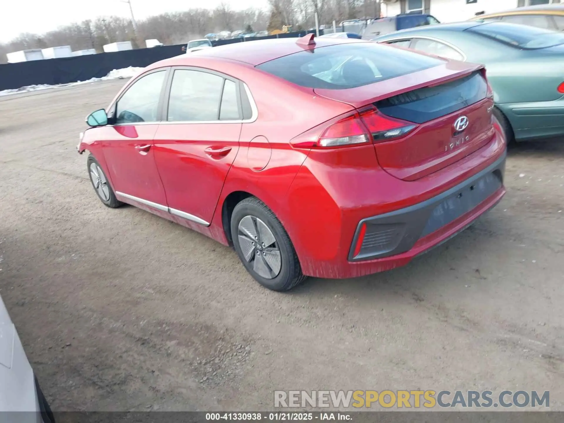 3 Photograph of a damaged car KMHC75LC3NU279659 HYUNDAI IONIQ HYBRID 2022