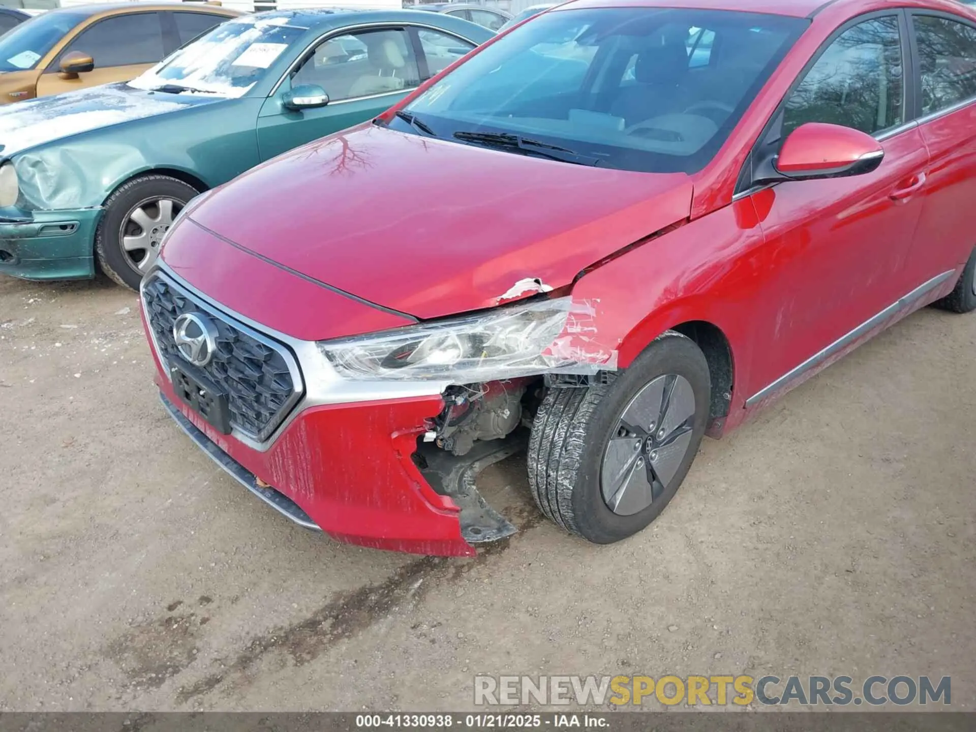 6 Photograph of a damaged car KMHC75LC3NU279659 HYUNDAI IONIQ HYBRID 2022