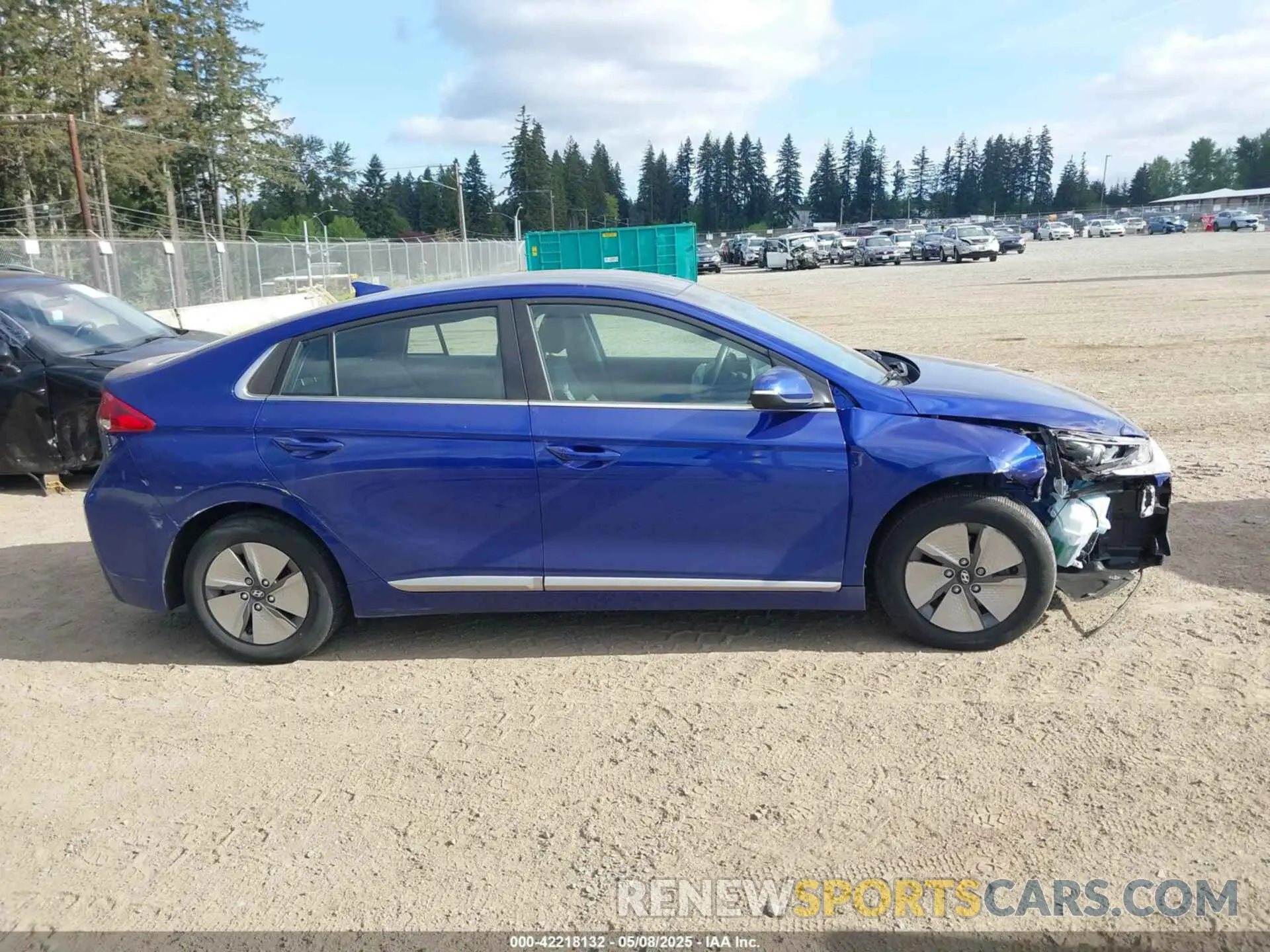 14 Photograph of a damaged car KMHC75LC5NU269523 HYUNDAI IONIQ HYBRID 2022