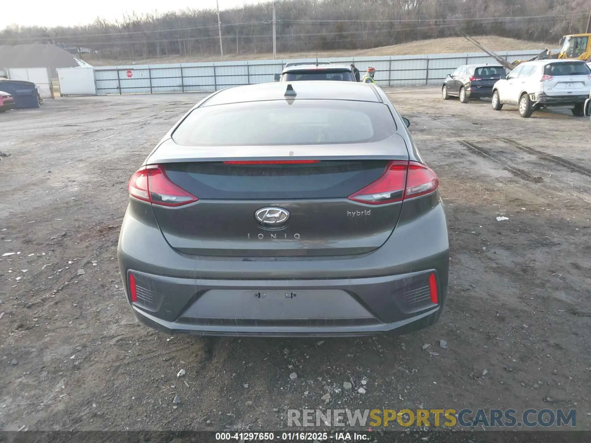 15 Photograph of a damaged car KMHC75LC6NU275962 HYUNDAI IONIQ HYBRID 2022