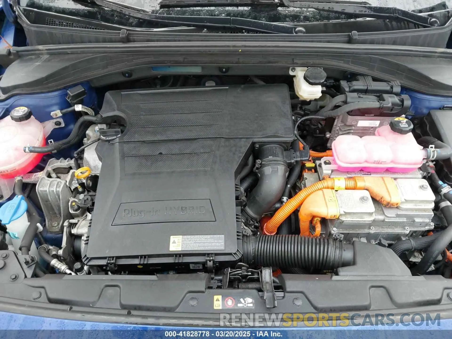 10 Photograph of a damaged car KMHC65LD1NU278652 HYUNDAI IONIQ PLUG-IN HYBRID 2022
