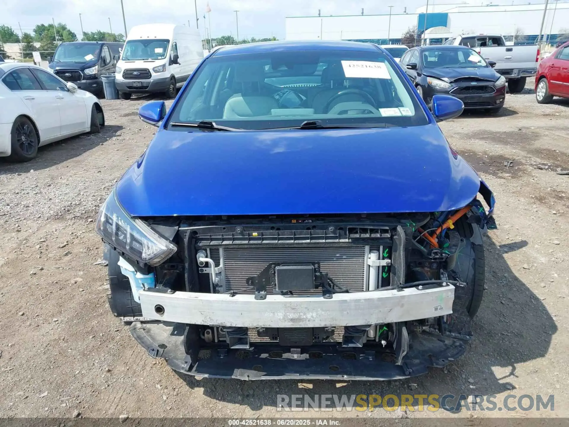 12 Photograph of a damaged car KMHC75LD6NU282676 HYUNDAI IONIQ PLUG-IN HYBRID 2022