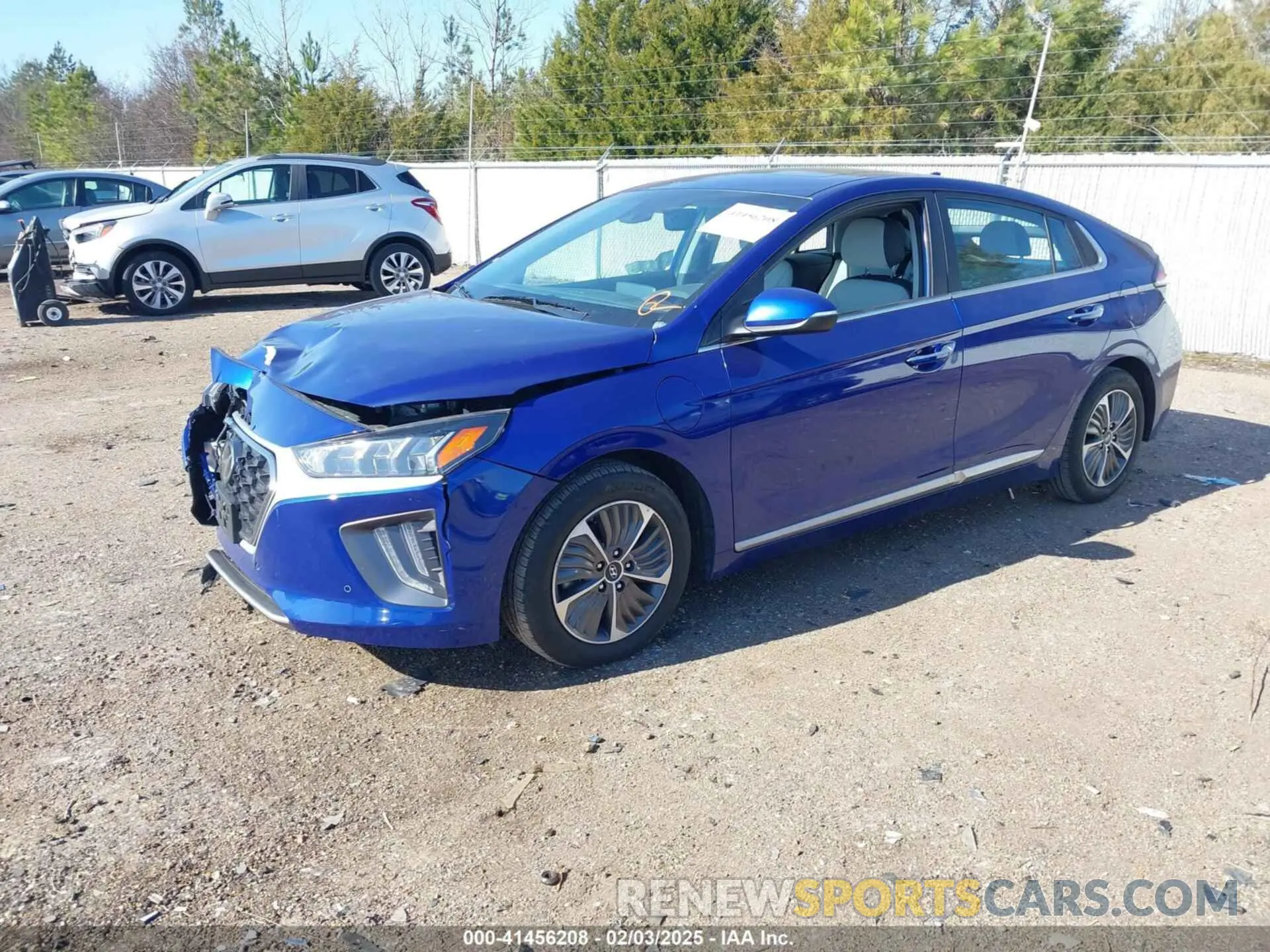 2 Photograph of a damaged car KMHCX5LD5NU265674 HYUNDAI IONIQ PLUG-IN HYBRID 2022