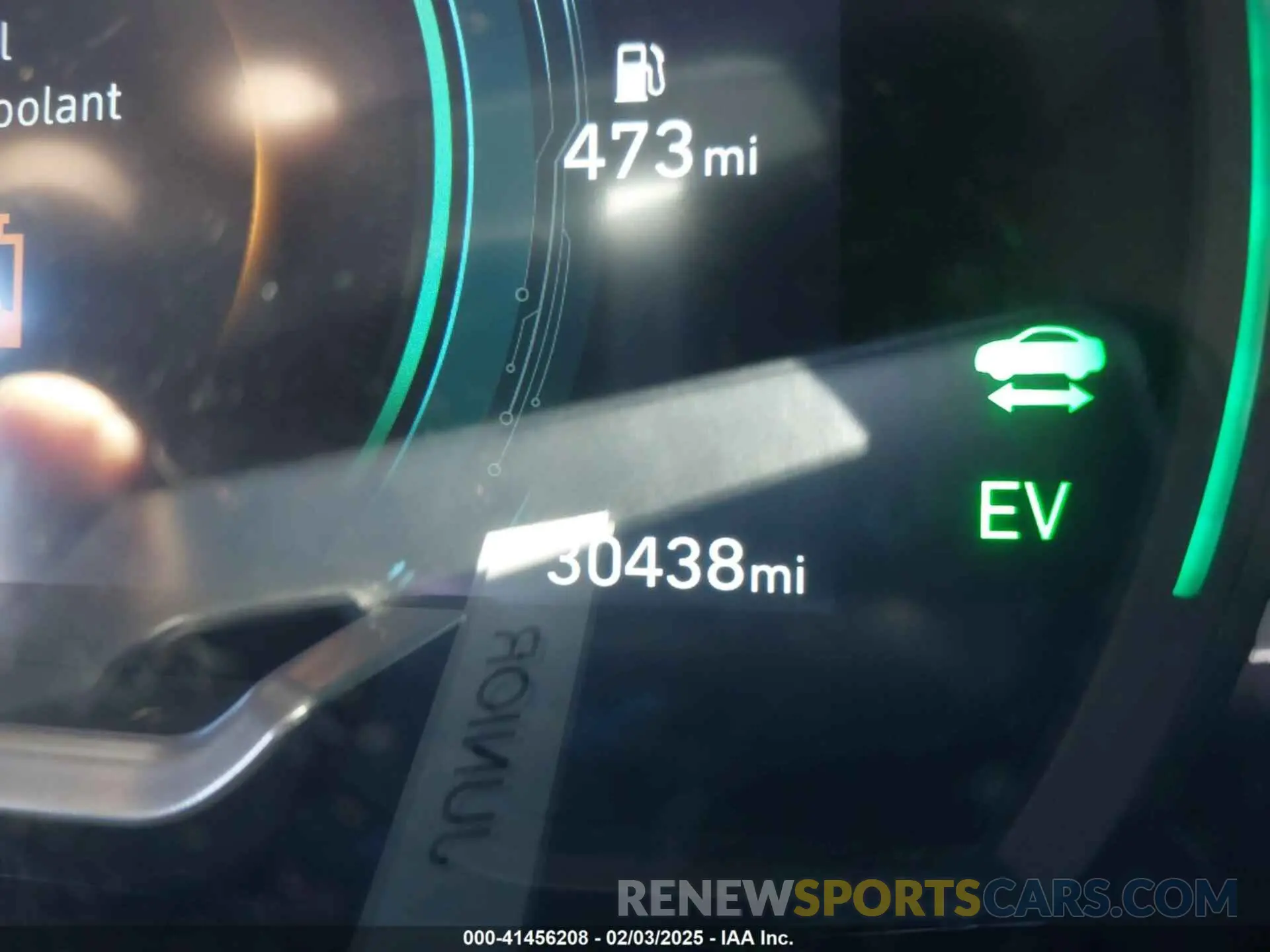 7 Photograph of a damaged car KMHCX5LD5NU265674 HYUNDAI IONIQ PLUG-IN HYBRID 2022