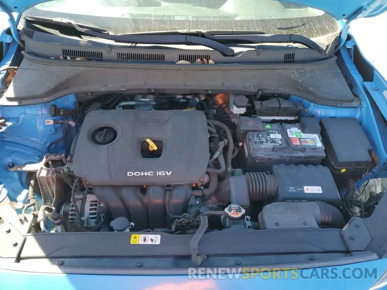 12 Photograph of a damaged car KM8K12AA0KU217631 HYUNDAI KONA 2019