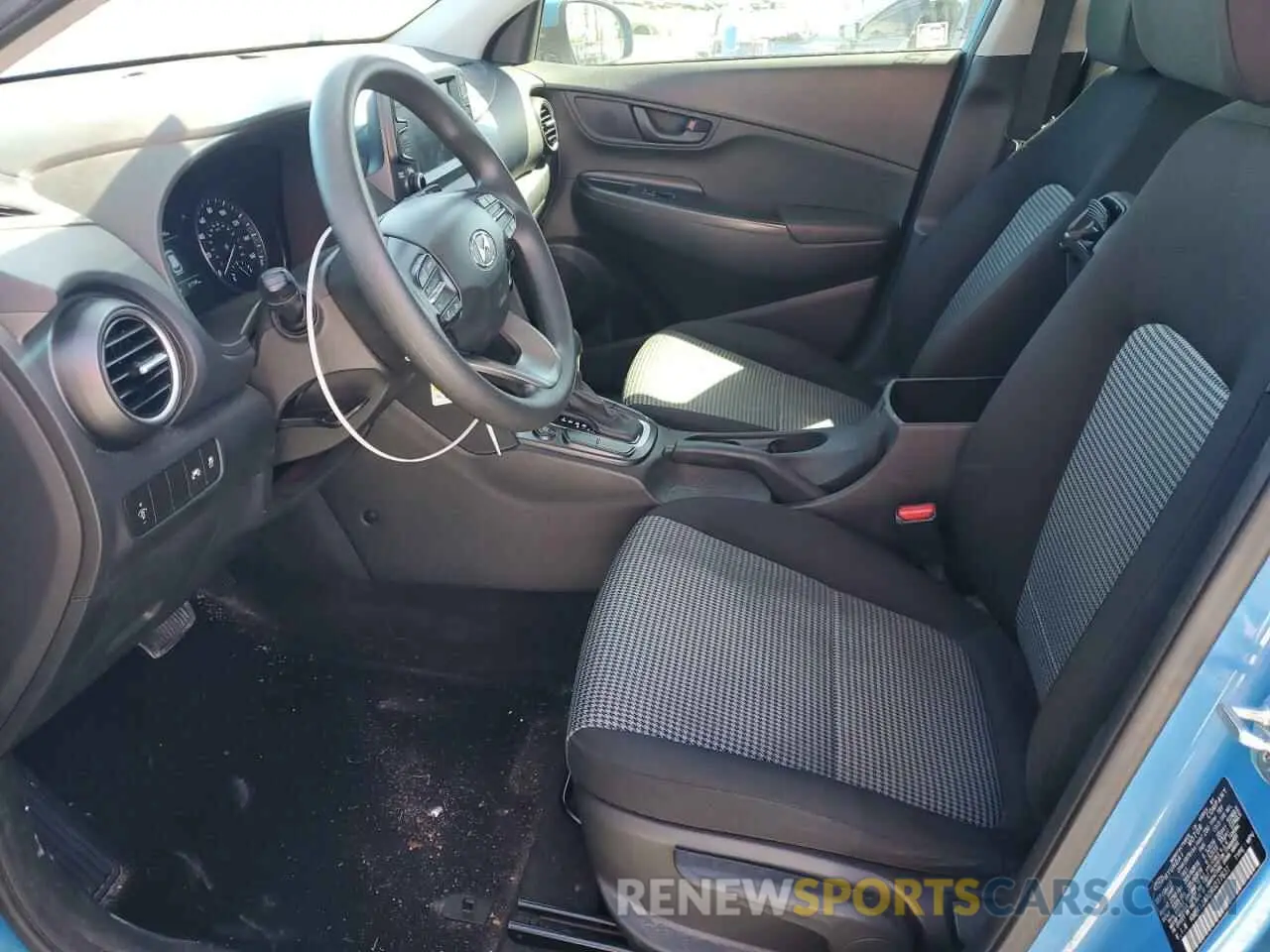 7 Photograph of a damaged car KM8K12AA0KU217631 HYUNDAI KONA 2019