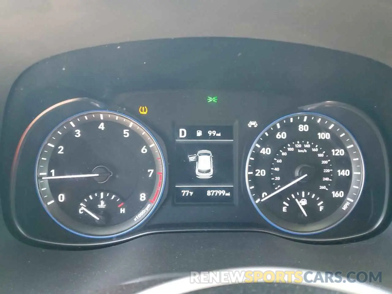 9 Photograph of a damaged car KM8K12AA0KU217631 HYUNDAI KONA 2019