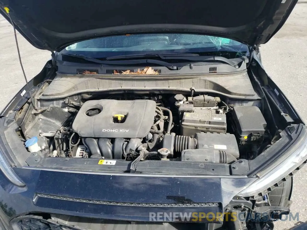 13 Photograph of a damaged car KM8K12AA0KU223977 HYUNDAI KONA 2019