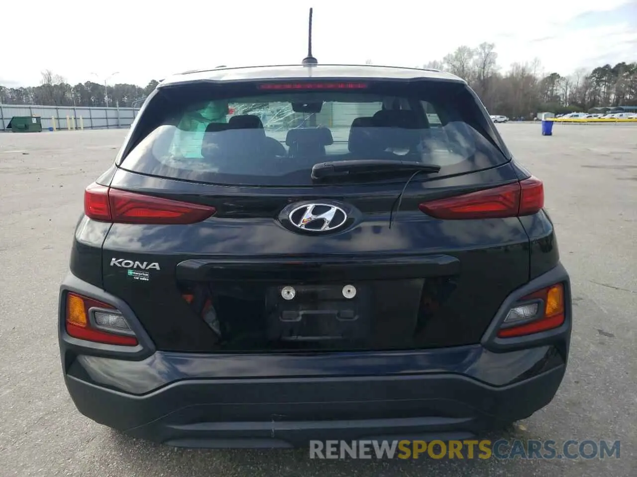 6 Photograph of a damaged car KM8K12AA0KU223977 HYUNDAI KONA 2019