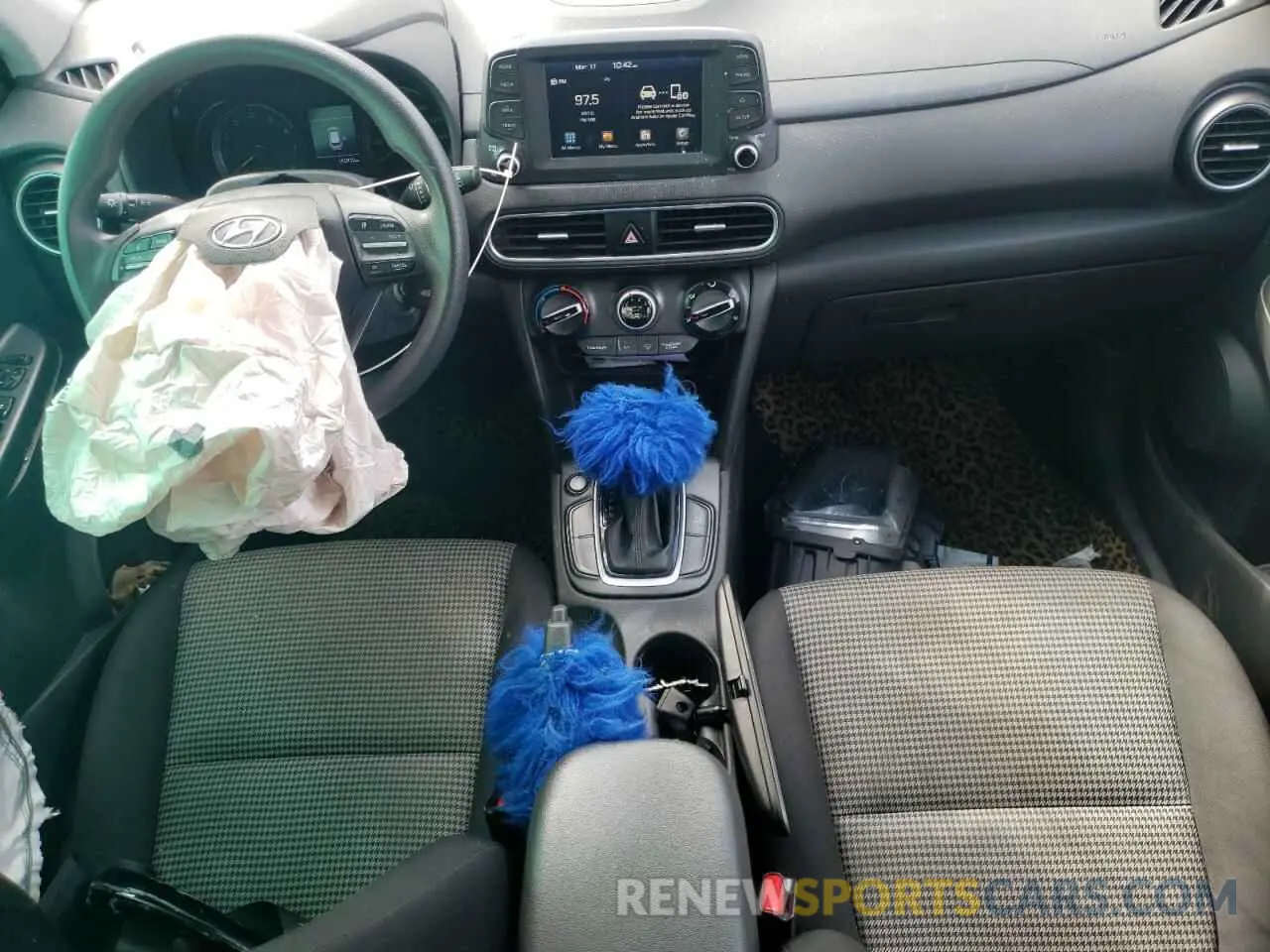 8 Photograph of a damaged car KM8K12AA0KU223977 HYUNDAI KONA 2019