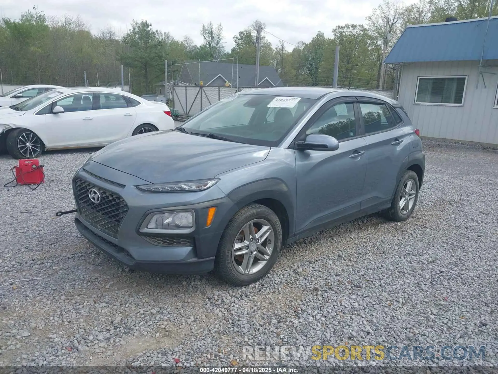 2 Photograph of a damaged car KM8K12AA0KU257384 HYUNDAI KONA 2019