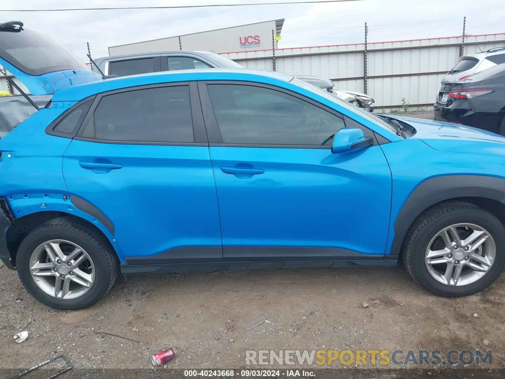 14 Photograph of a damaged car KM8K12AA0KU286254 HYUNDAI KONA 2019