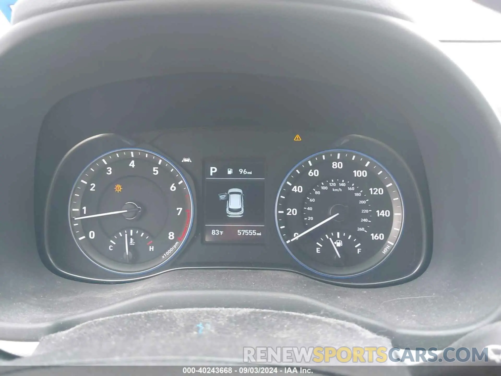7 Photograph of a damaged car KM8K12AA0KU286254 HYUNDAI KONA 2019
