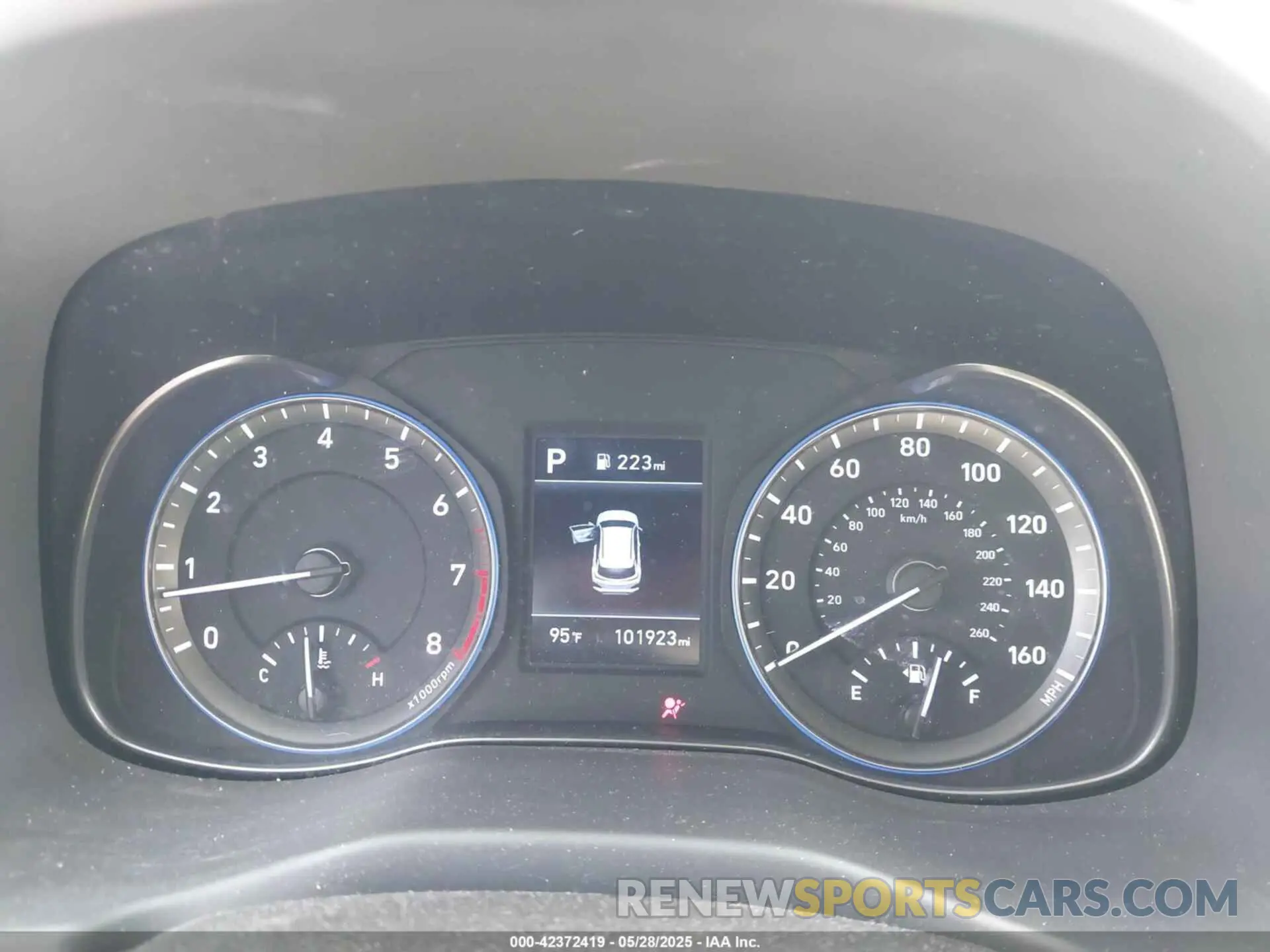 7 Photograph of a damaged car KM8K12AA0KU295035 HYUNDAI KONA 2019