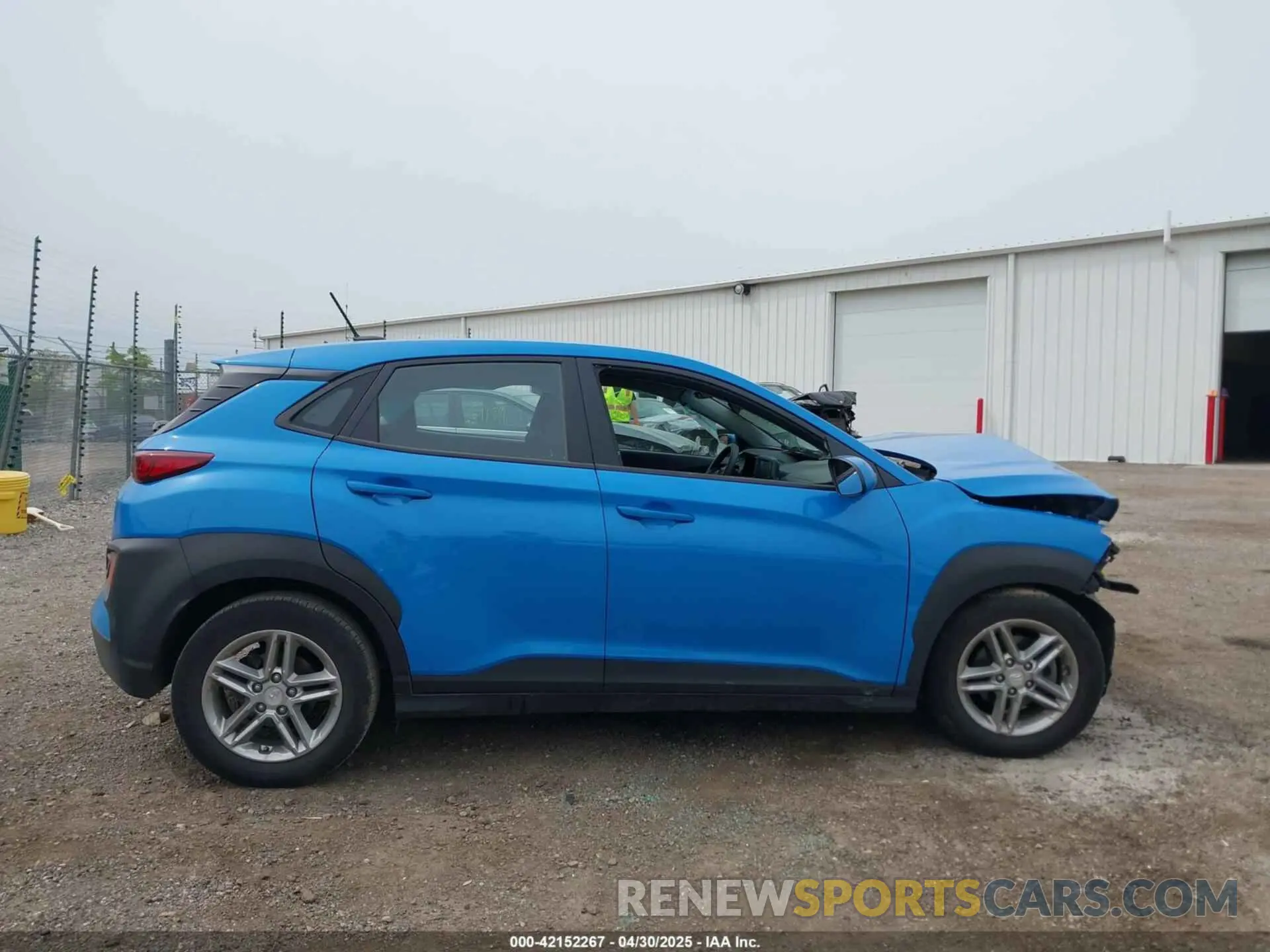 14 Photograph of a damaged car KM8K12AA0KU315851 HYUNDAI KONA 2019