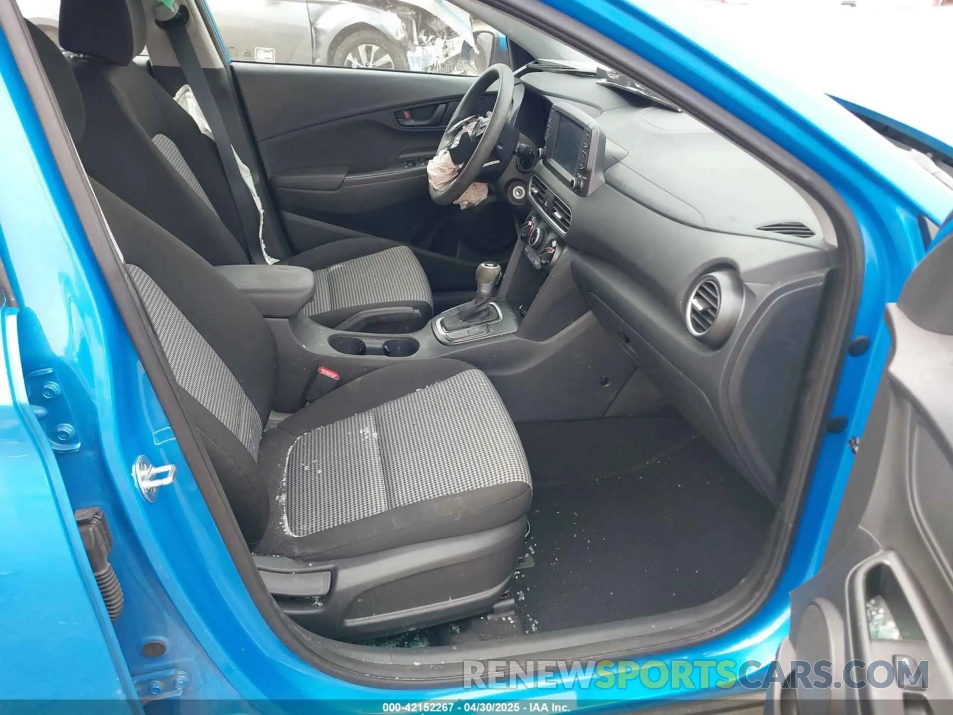5 Photograph of a damaged car KM8K12AA0KU315851 HYUNDAI KONA 2019