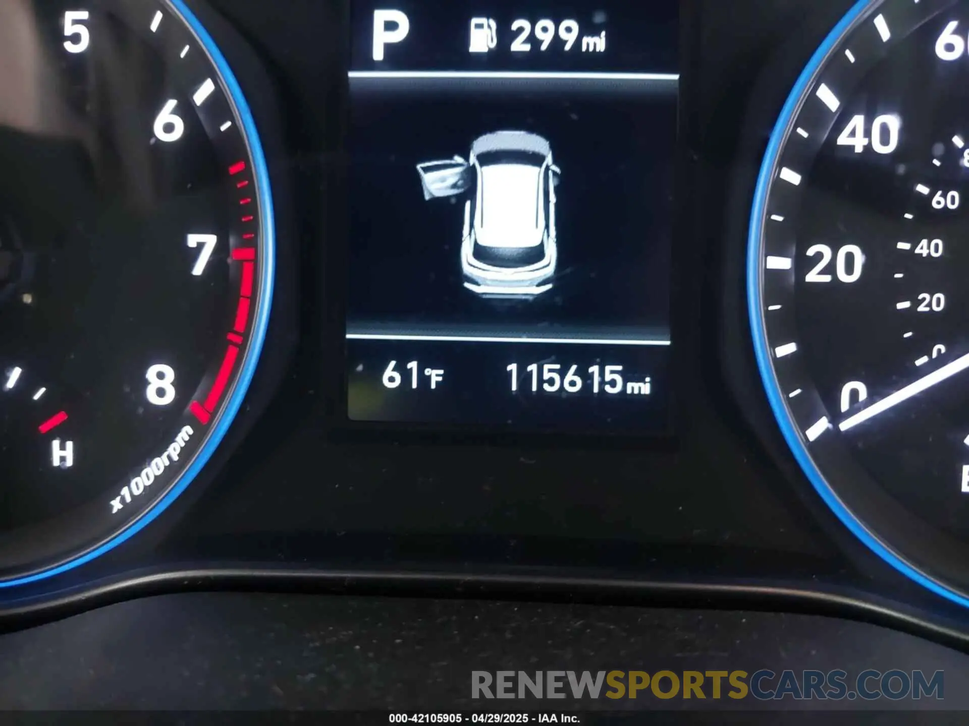 16 Photograph of a damaged car KM8K12AA1KU207710 HYUNDAI KONA 2019