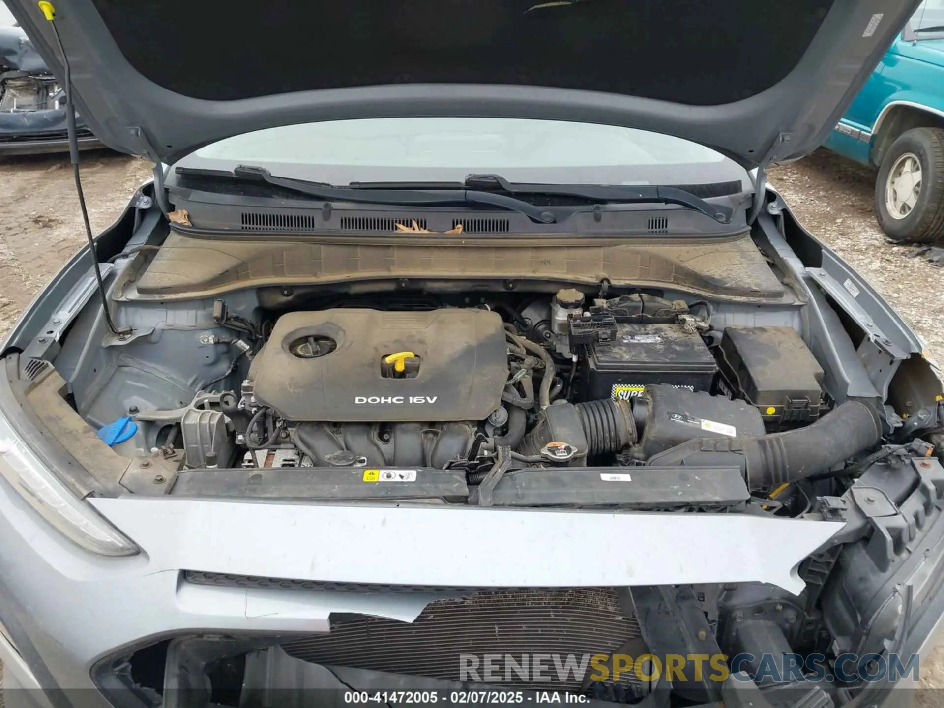 10 Photograph of a damaged car KM8K12AA1KU210980 HYUNDAI KONA 2019