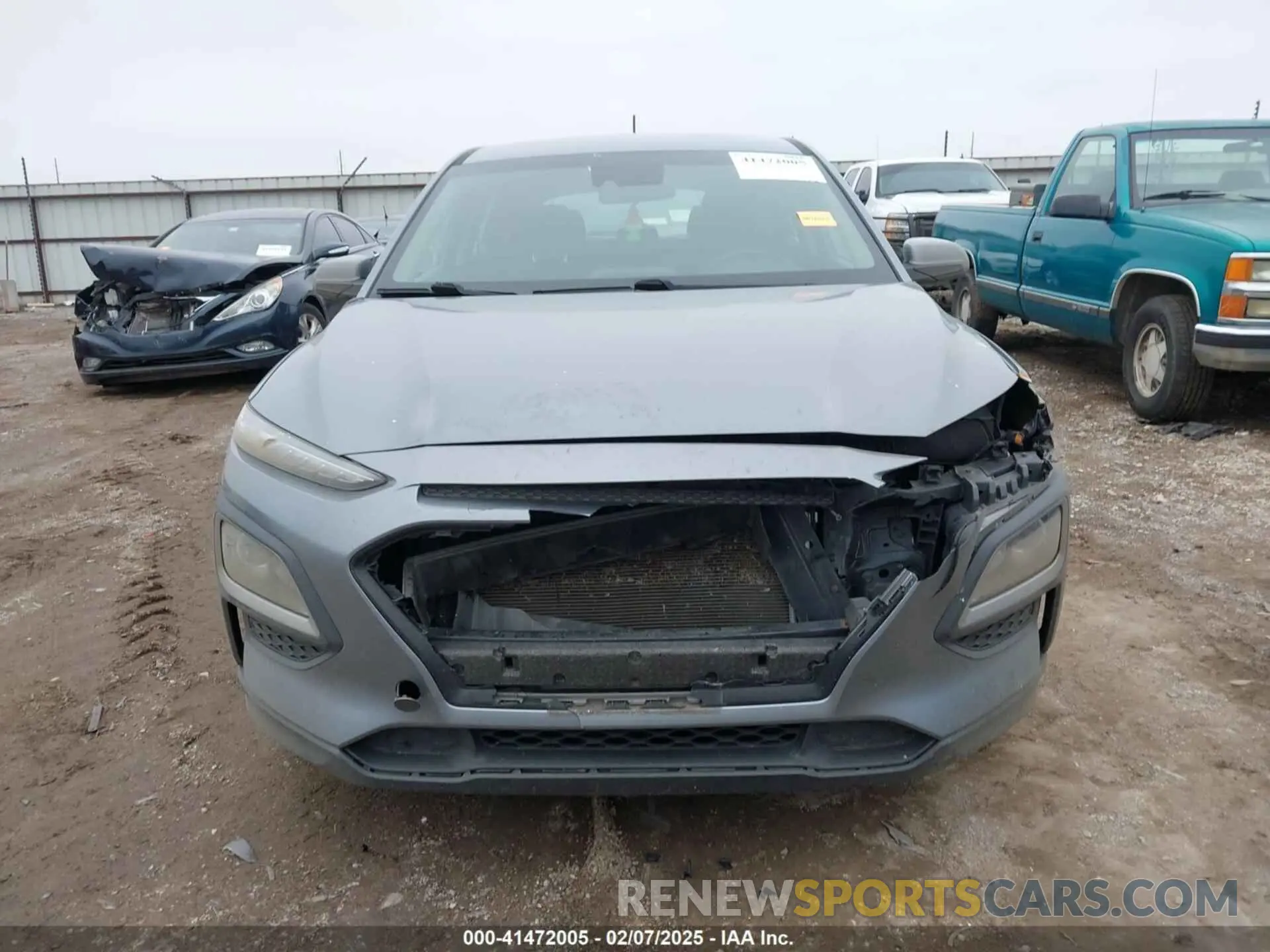 12 Photograph of a damaged car KM8K12AA1KU210980 HYUNDAI KONA 2019