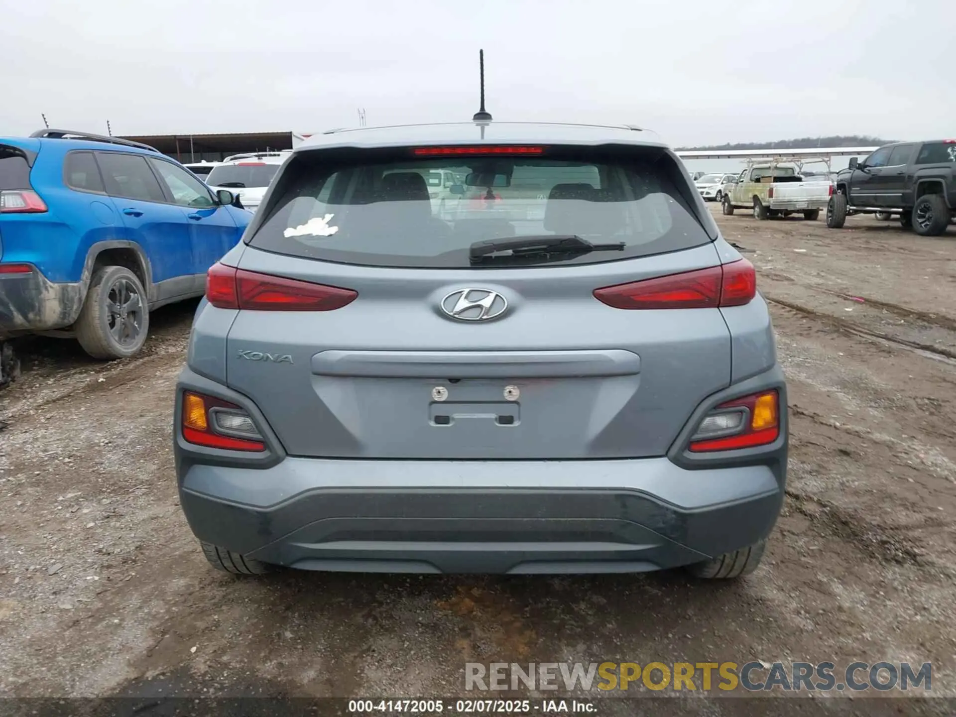 16 Photograph of a damaged car KM8K12AA1KU210980 HYUNDAI KONA 2019