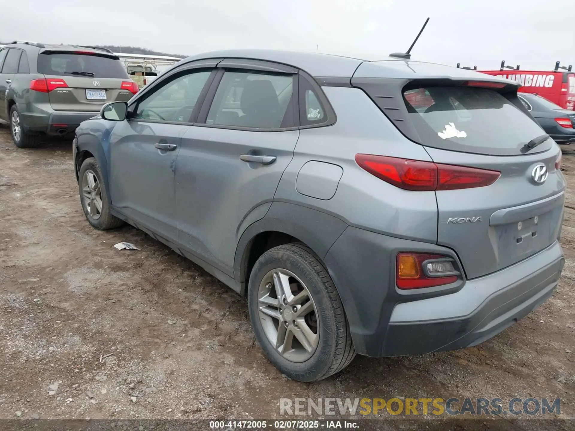 3 Photograph of a damaged car KM8K12AA1KU210980 HYUNDAI KONA 2019