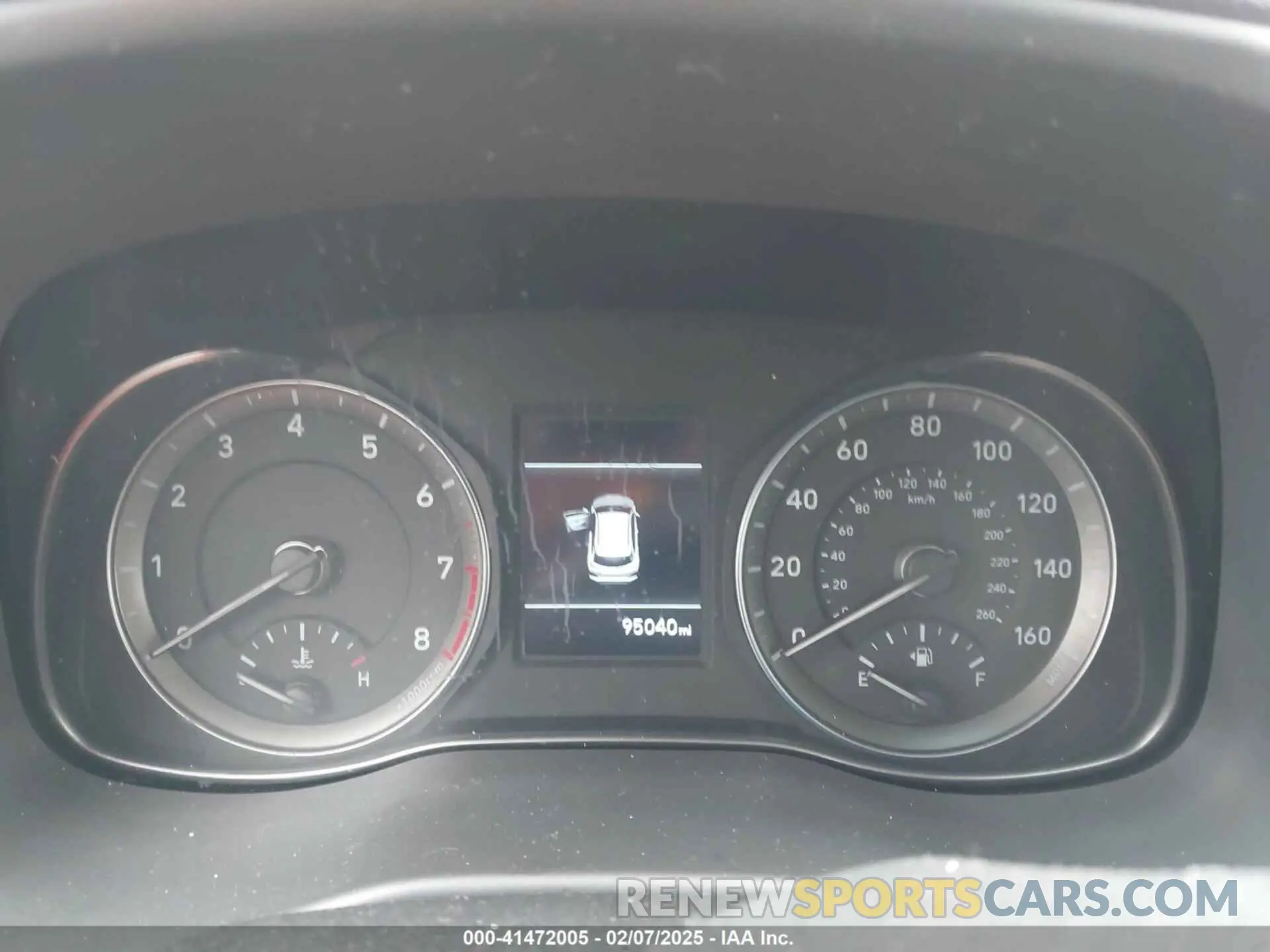 7 Photograph of a damaged car KM8K12AA1KU210980 HYUNDAI KONA 2019
