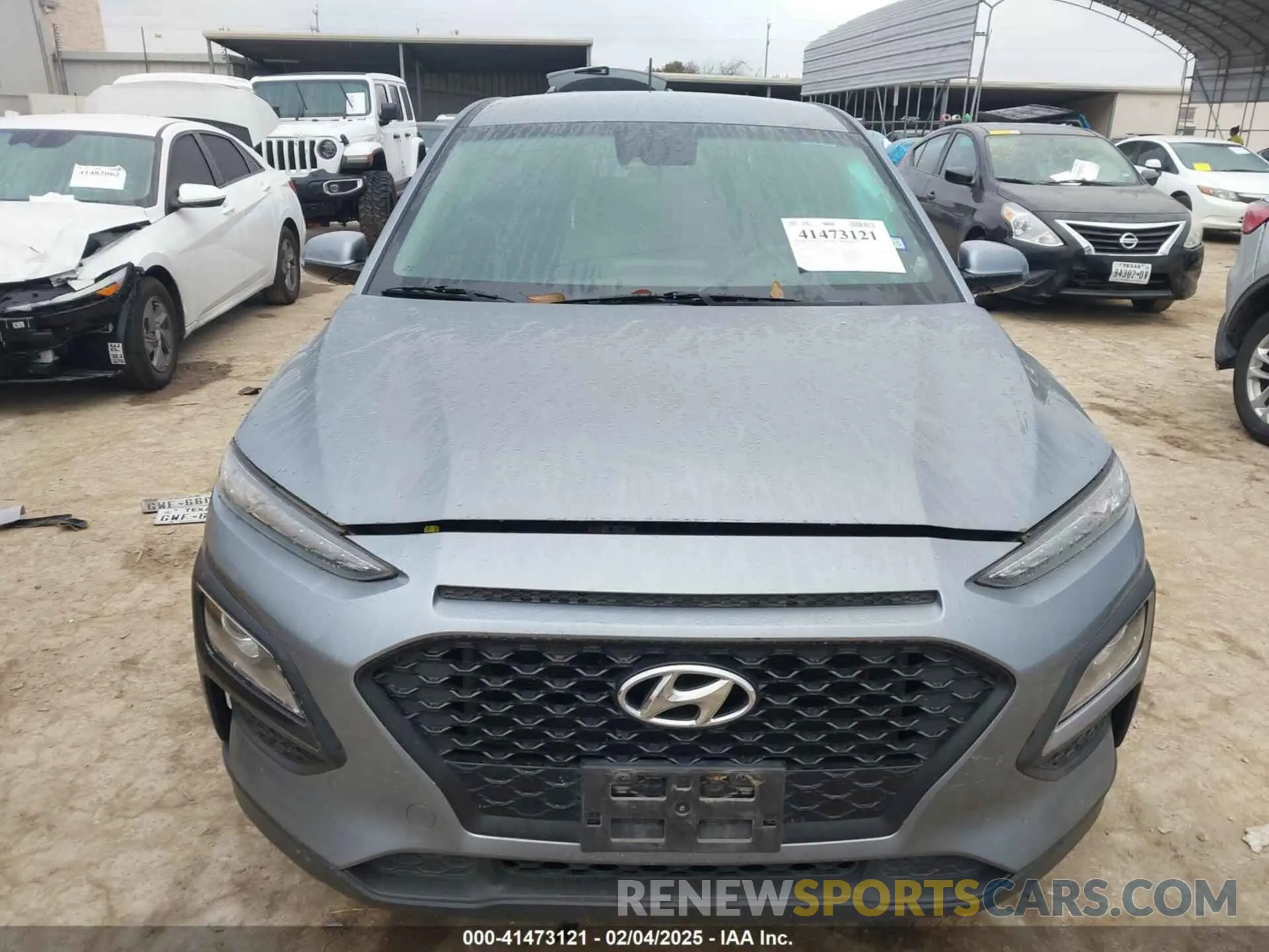 13 Photograph of a damaged car KM8K12AA2KU200944 HYUNDAI KONA 2019
