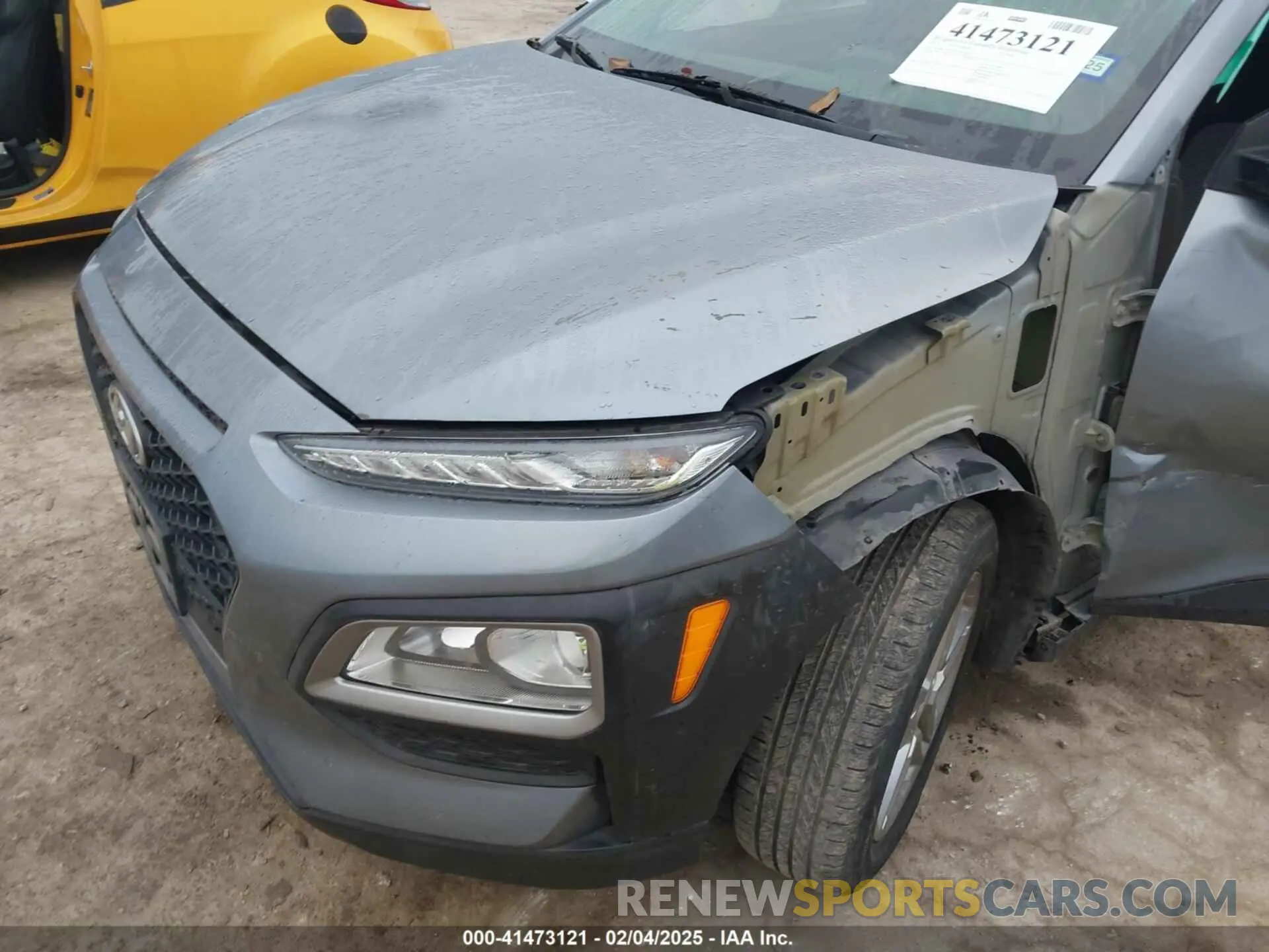 6 Photograph of a damaged car KM8K12AA2KU200944 HYUNDAI KONA 2019