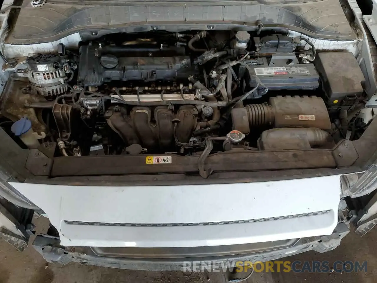 11 Photograph of a damaged car KM8K12AA2KU238142 HYUNDAI KONA 2019