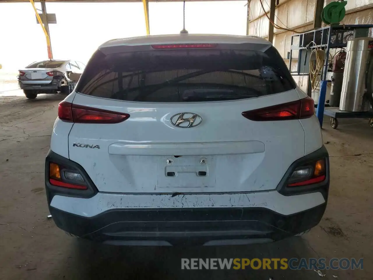 6 Photograph of a damaged car KM8K12AA2KU238142 HYUNDAI KONA 2019