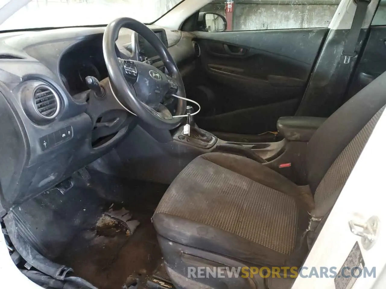 7 Photograph of a damaged car KM8K12AA2KU238142 HYUNDAI KONA 2019