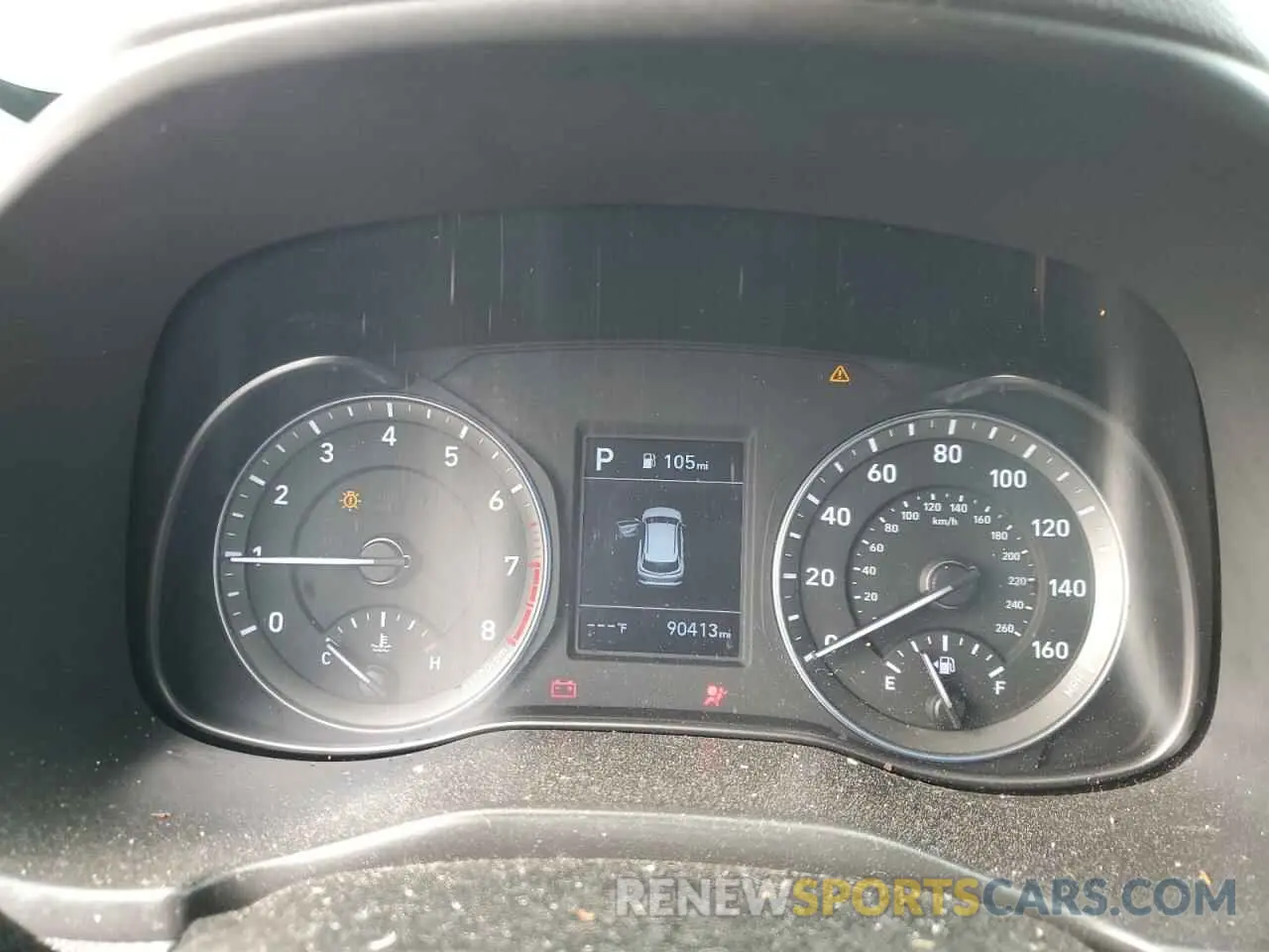 9 Photograph of a damaged car KM8K12AA2KU241672 HYUNDAI KONA 2019