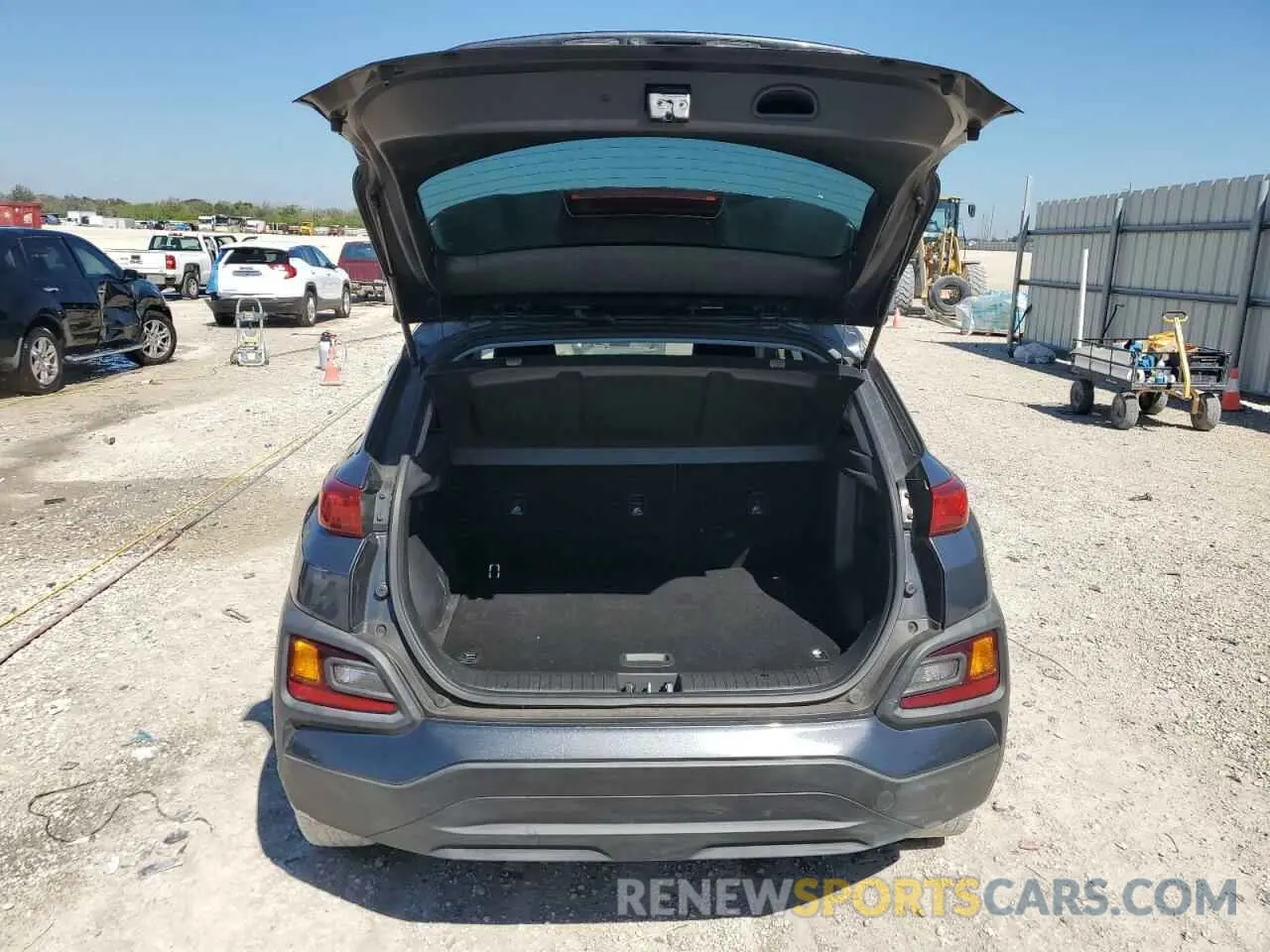 6 Photograph of a damaged car KM8K12AA2KU272713 HYUNDAI KONA 2019