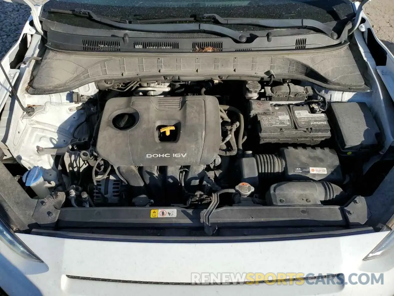 11 Photograph of a damaged car KM8K12AA2KU273540 HYUNDAI KONA 2019