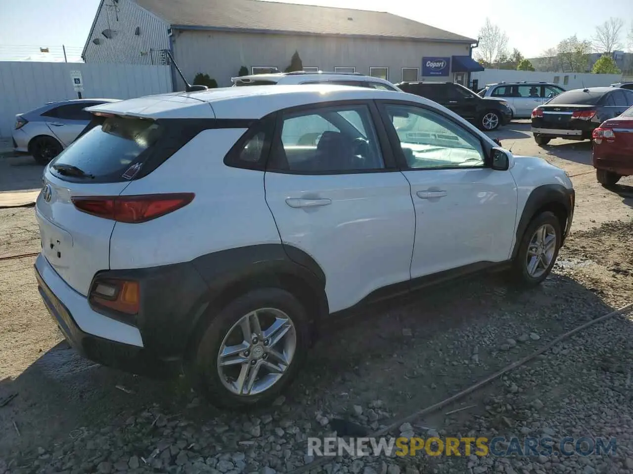 3 Photograph of a damaged car KM8K12AA2KU273540 HYUNDAI KONA 2019
