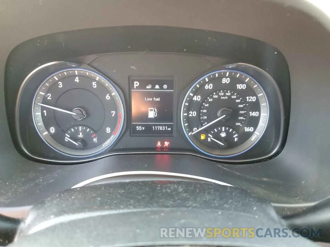 9 Photograph of a damaged car KM8K12AA2KU273540 HYUNDAI KONA 2019