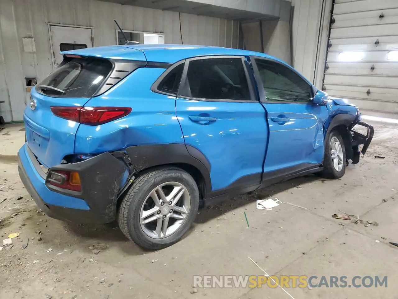 3 Photograph of a damaged car KM8K12AA2KU276549 HYUNDAI KONA 2019