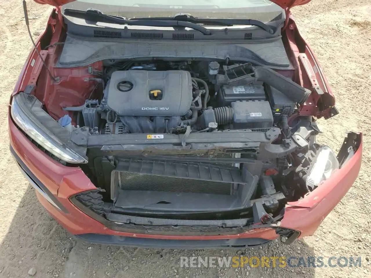 11 Photograph of a damaged car KM8K12AA3KU251885 HYUNDAI KONA 2019